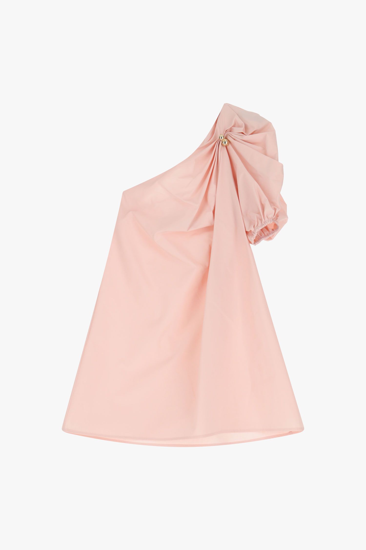 Vestito corto monospalla con manica Imperial