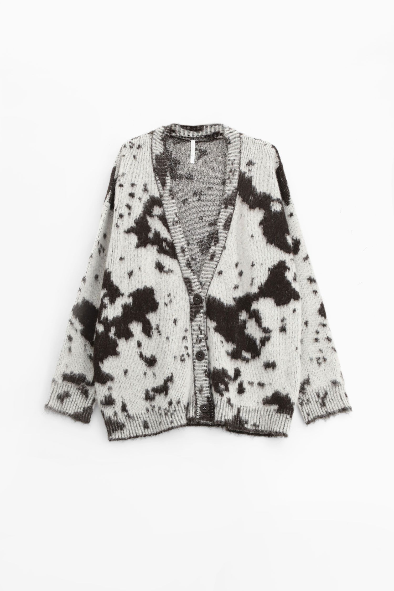 Cardigan in maglia con stampa Imperial