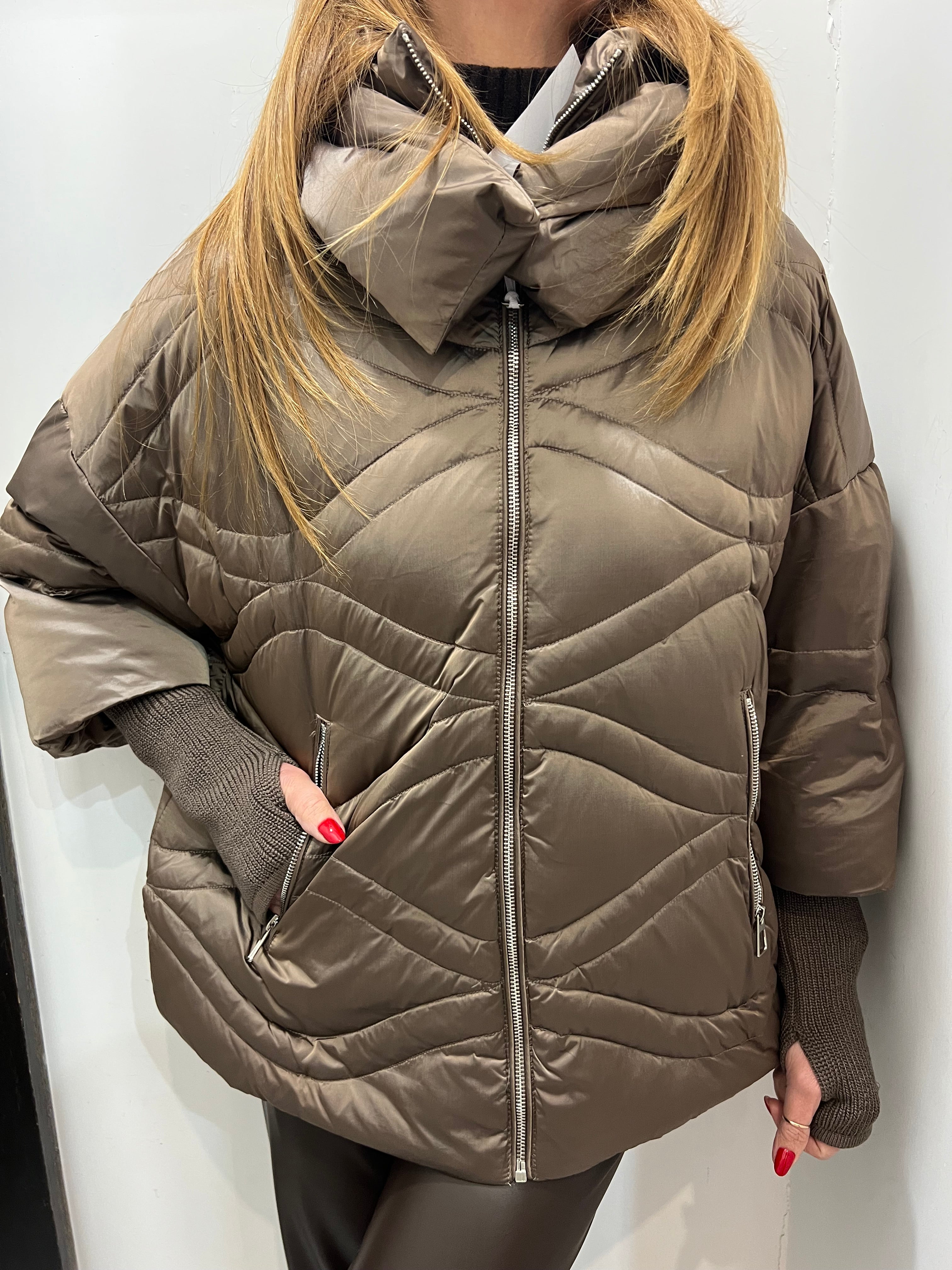 Giubbotto imbottito con collo avvolgente Imperial