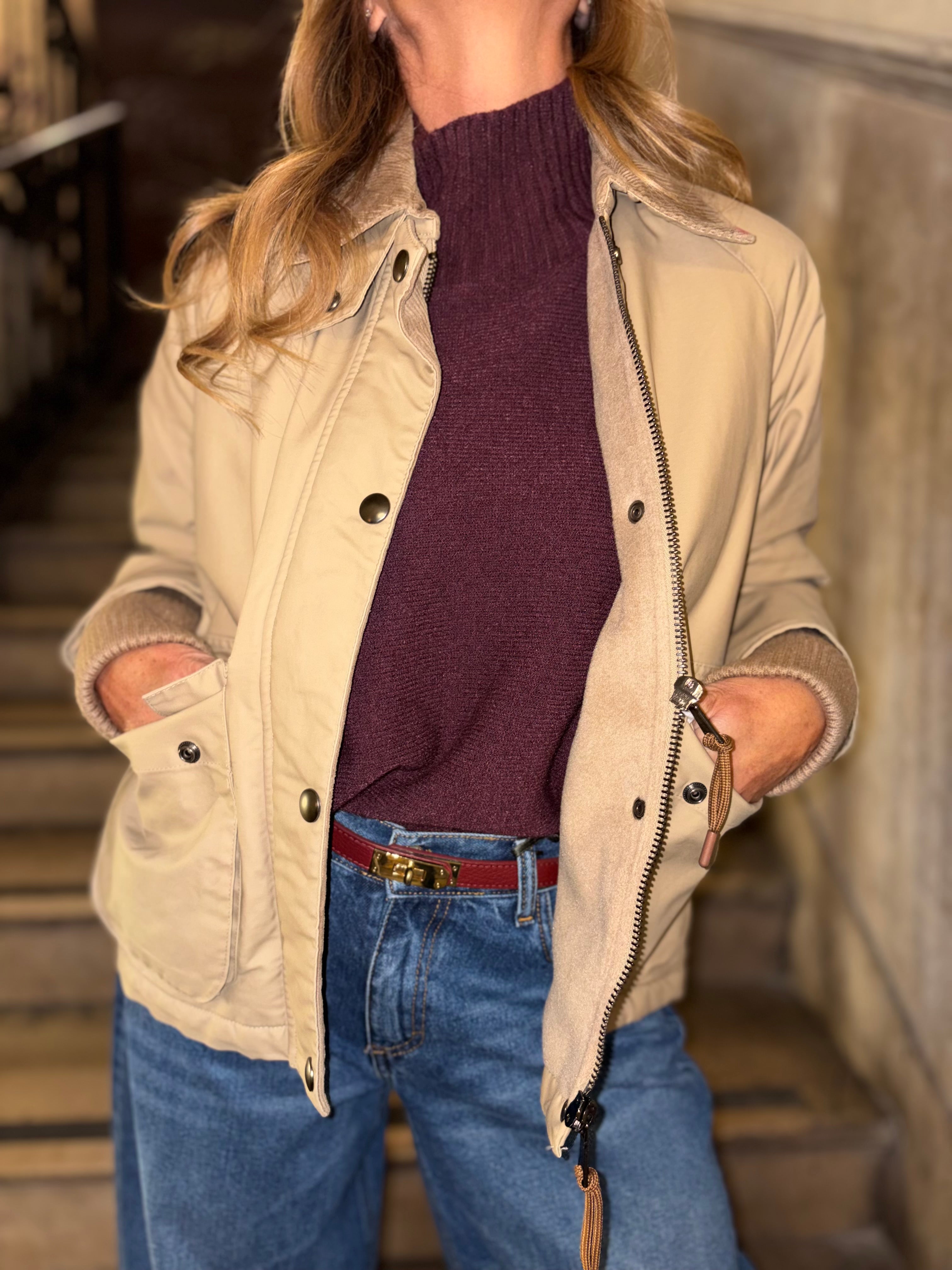 Barbour cerato in velluto a coste Emisphere