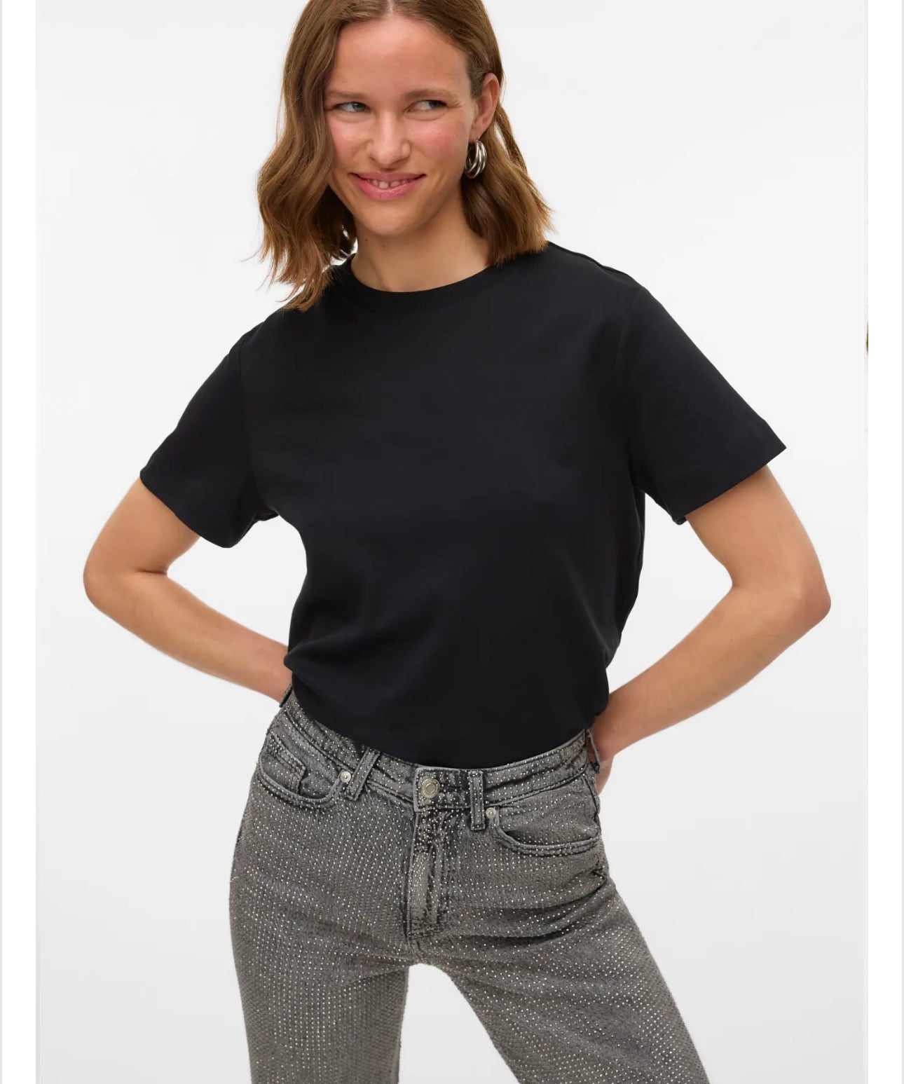 T-shirt girocollo Veromoda