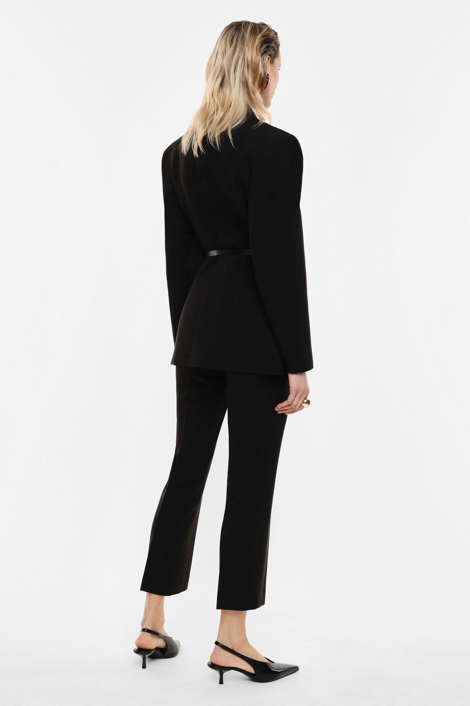 Trousers cropped fit taglio diritto sartoriale Imperial