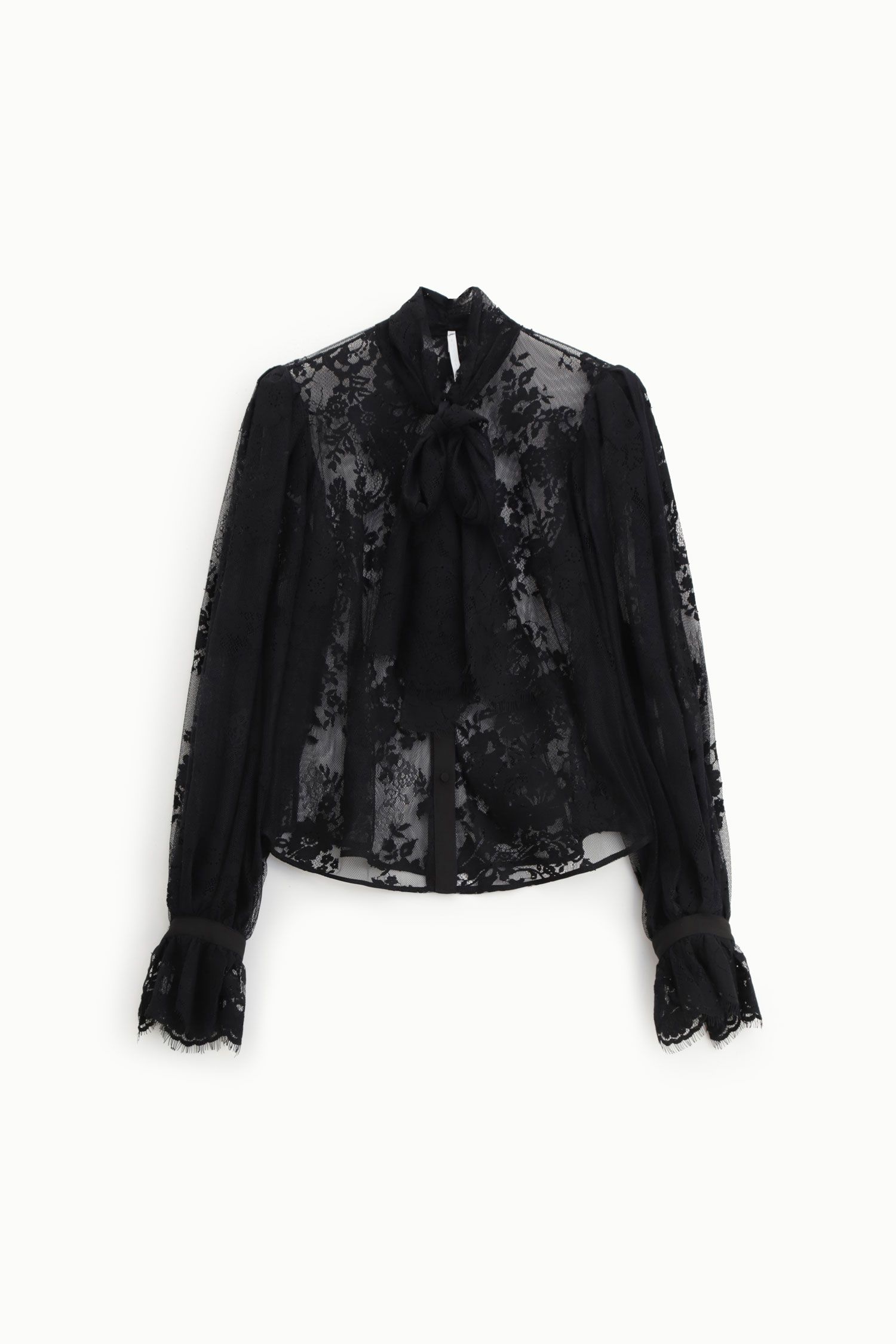 Camicia in pizzo maniche lunghe Imperial