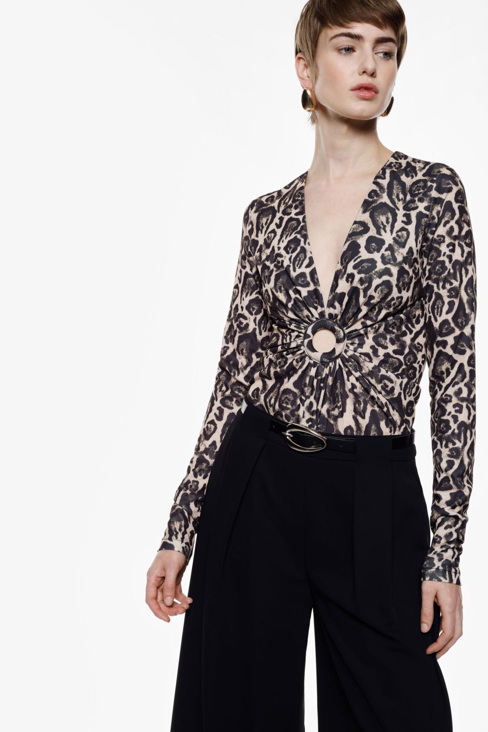 Body cut out con fantasia maculata Imperial