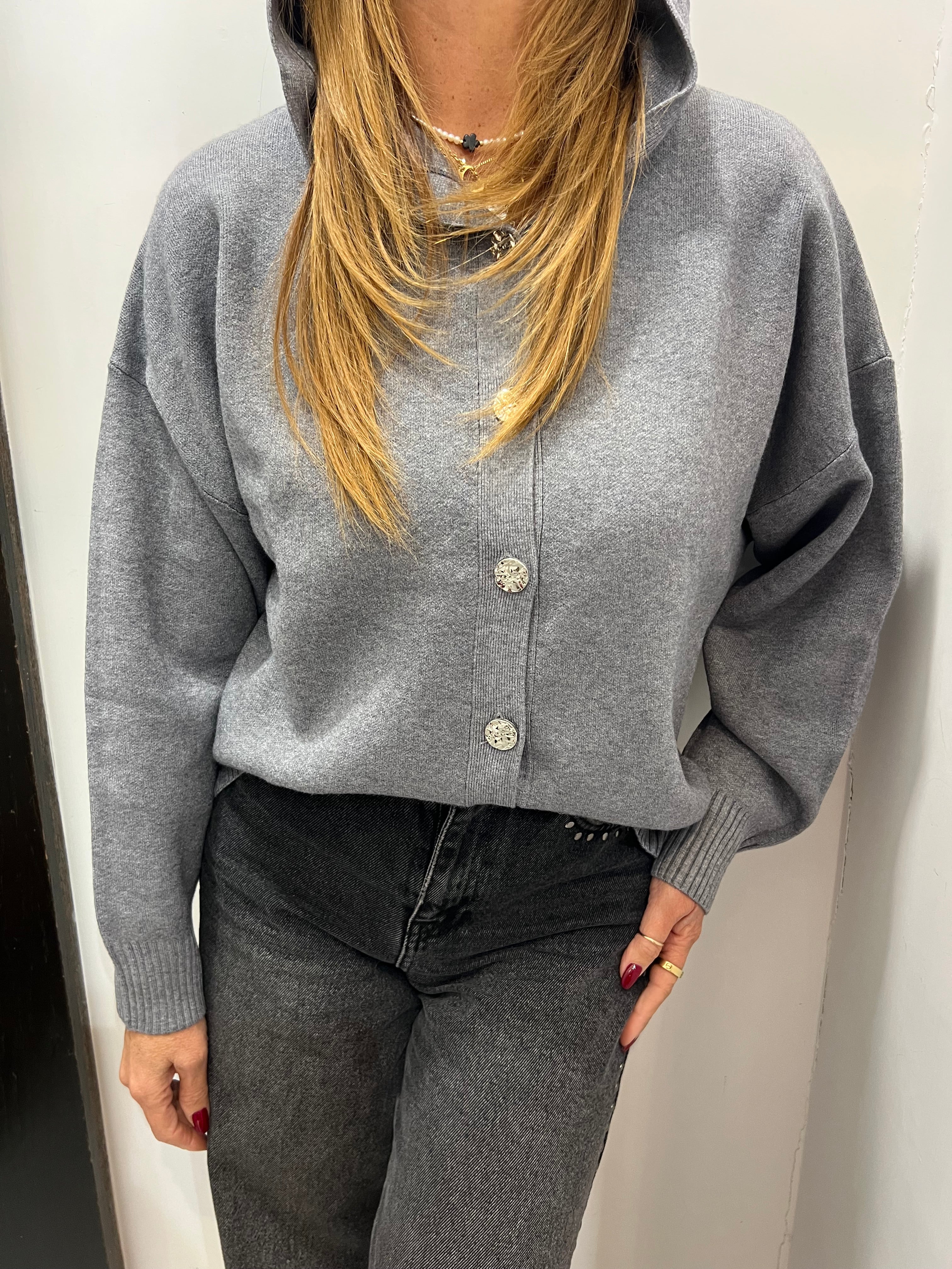 Cardigan soft hoodie Emisphere