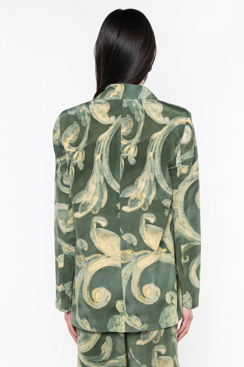 Giacca stampata monopetto Kaos Donna
