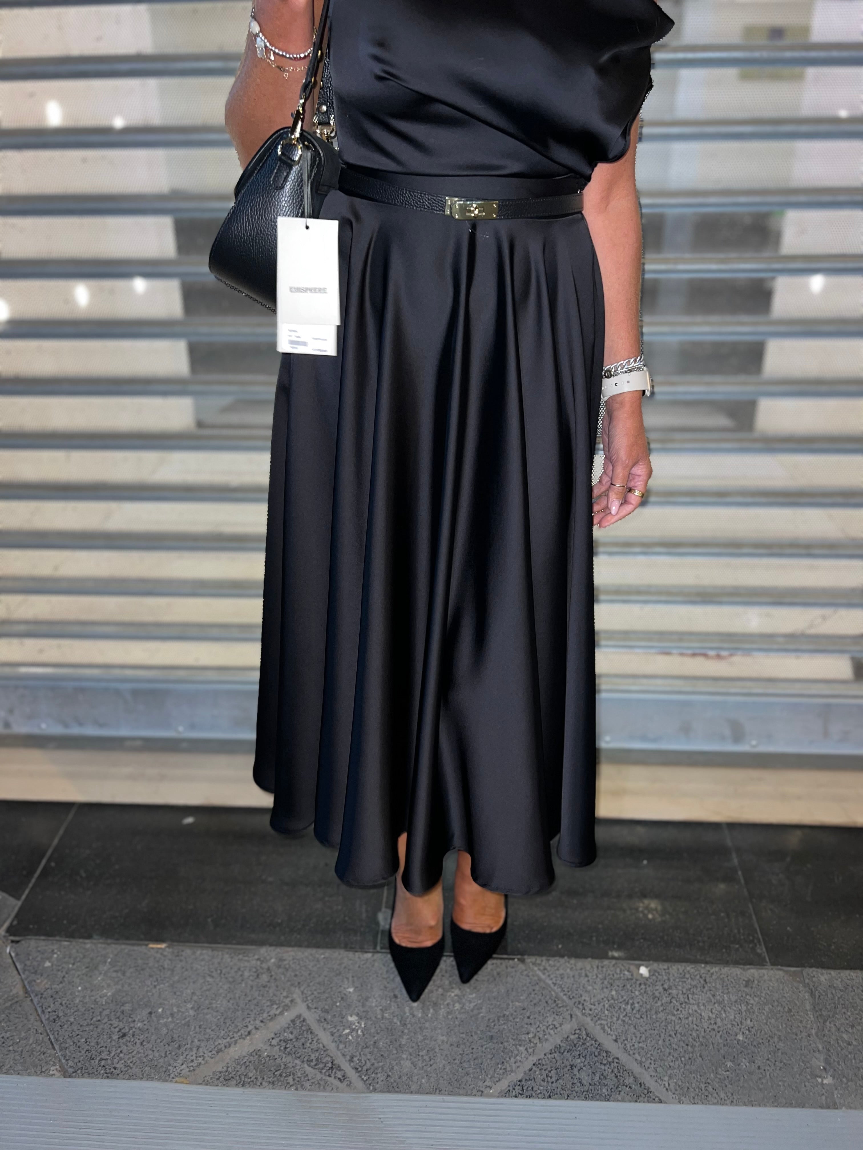 Gonna in satin Imperial