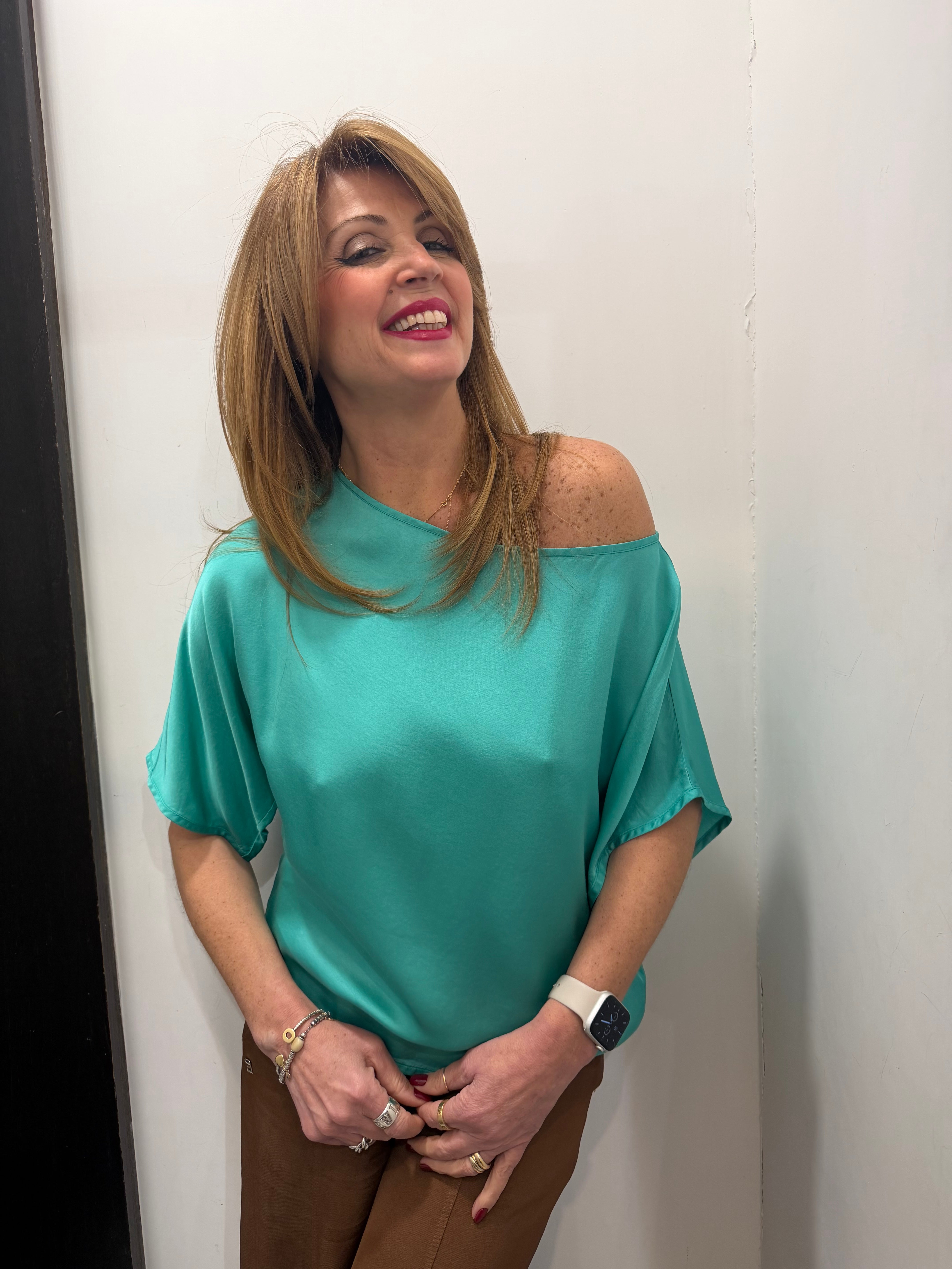 Blusa asimmetrica Manila Grace