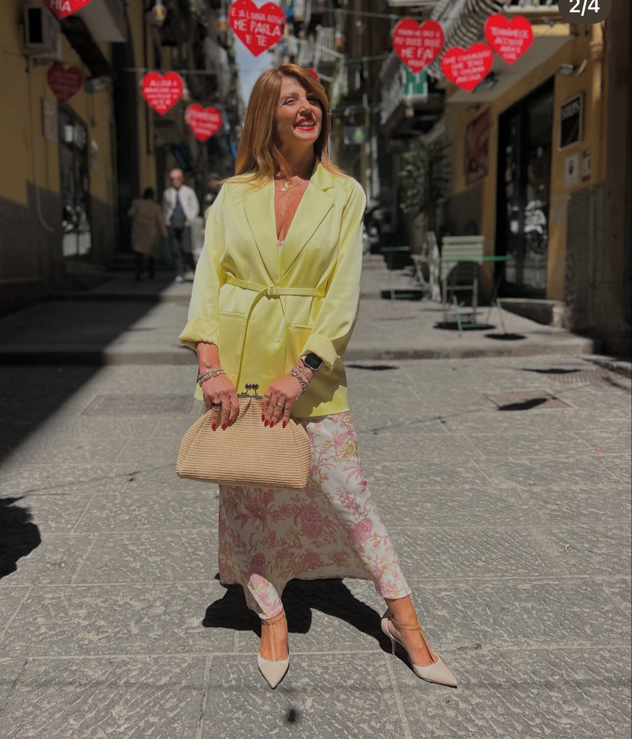Blazer fluido con cintura sottile Imperial