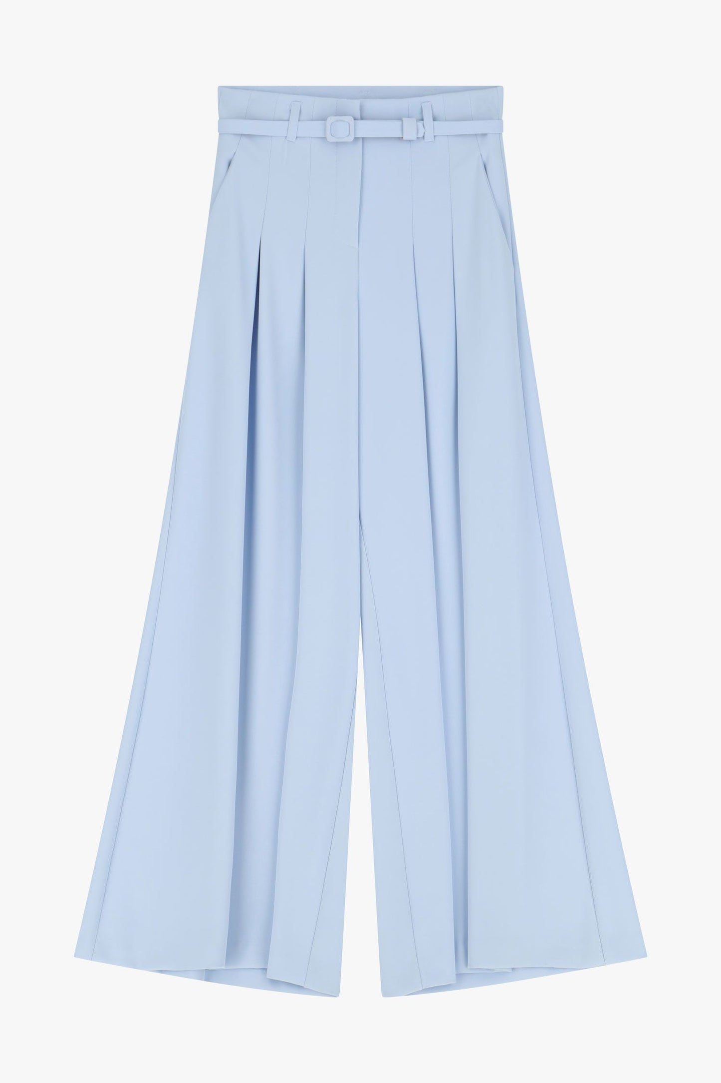 Pantaloni ampi con vita alta e pinces Imperial