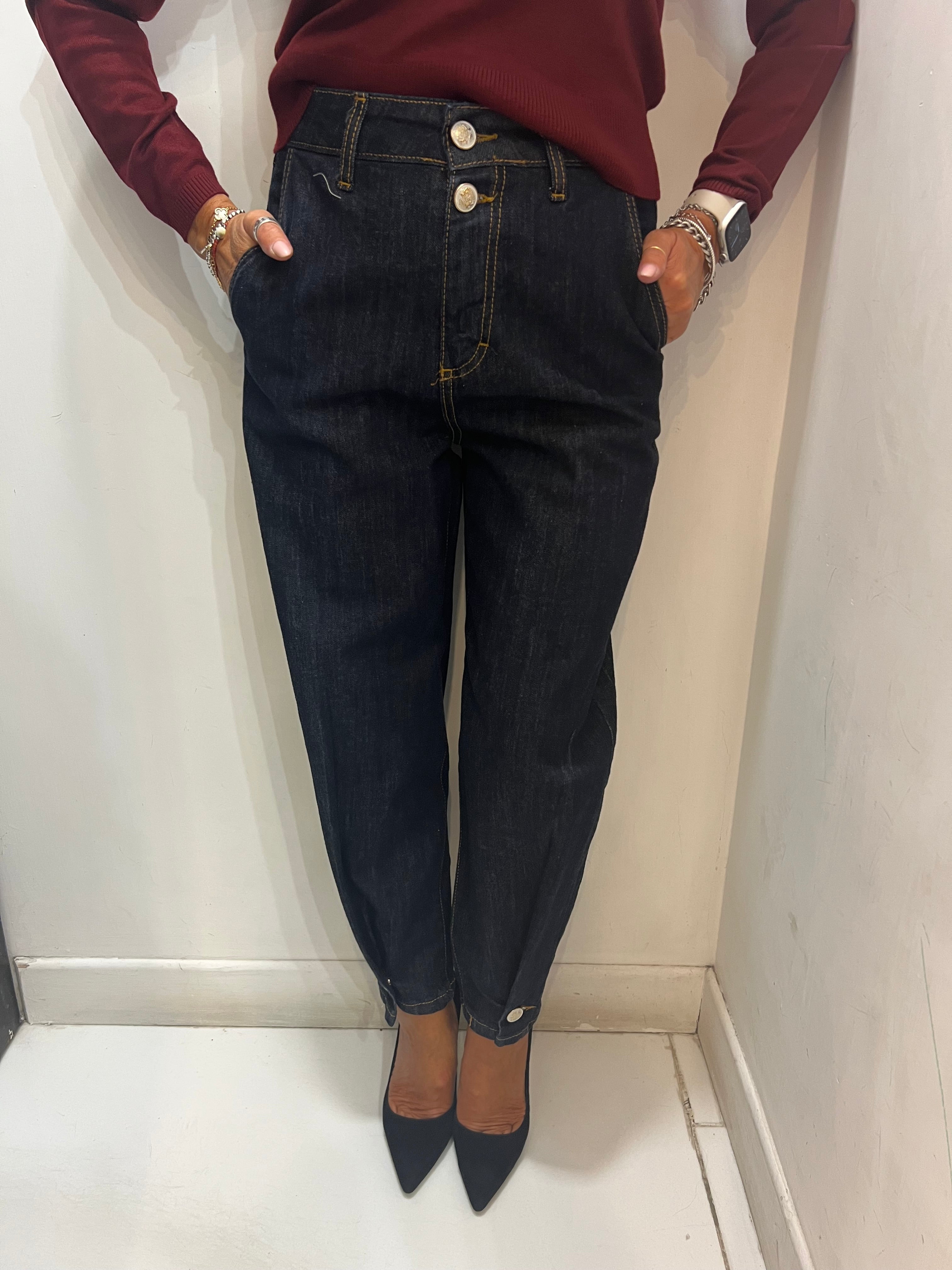 Jeans balloon Button Line