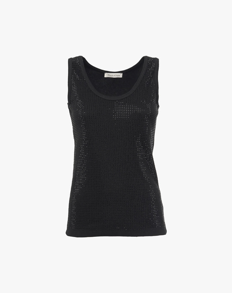 Canotta con micro-paillettes Manila Grace