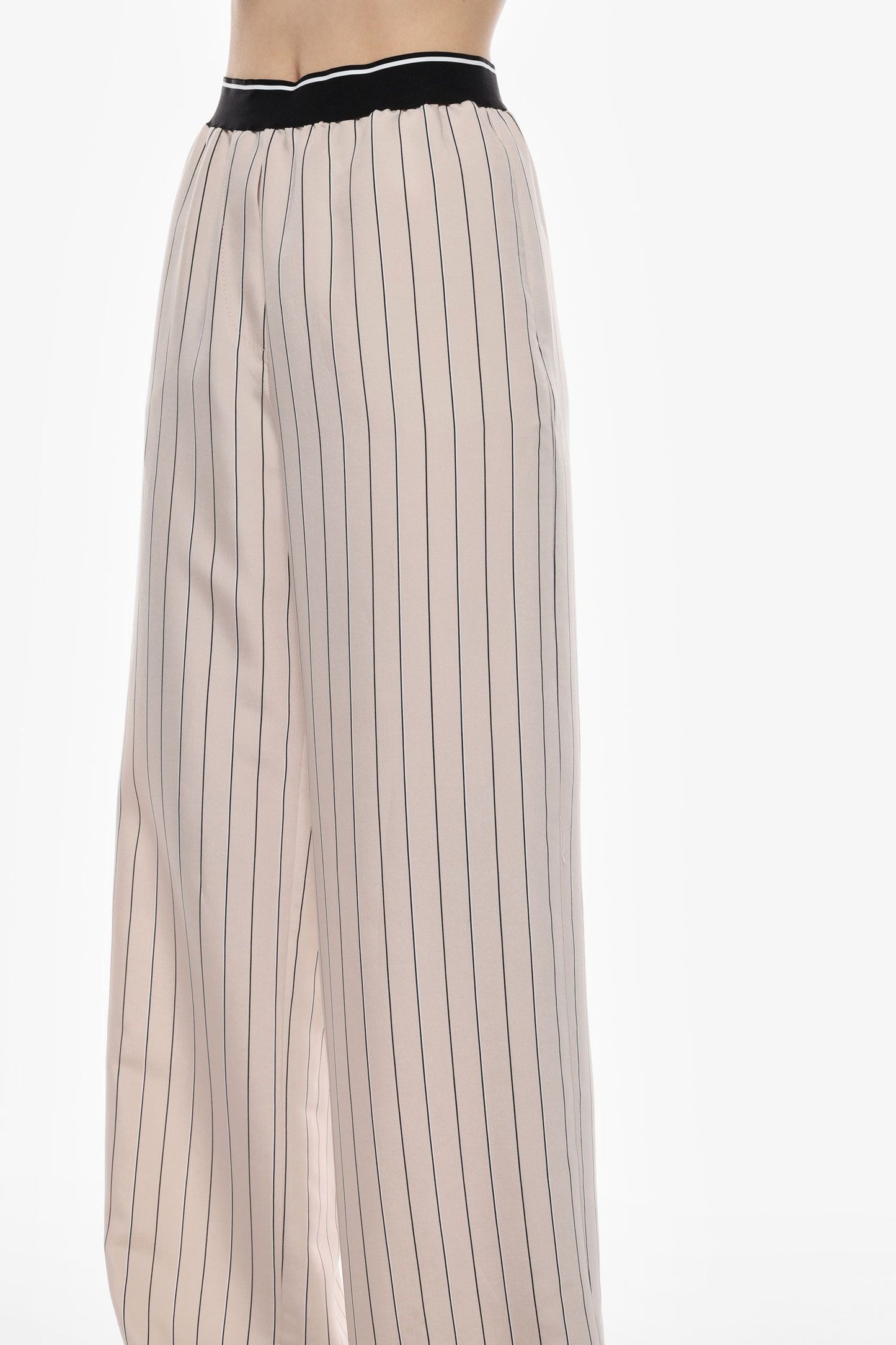Pantaloni a righe wide-leg Imperial