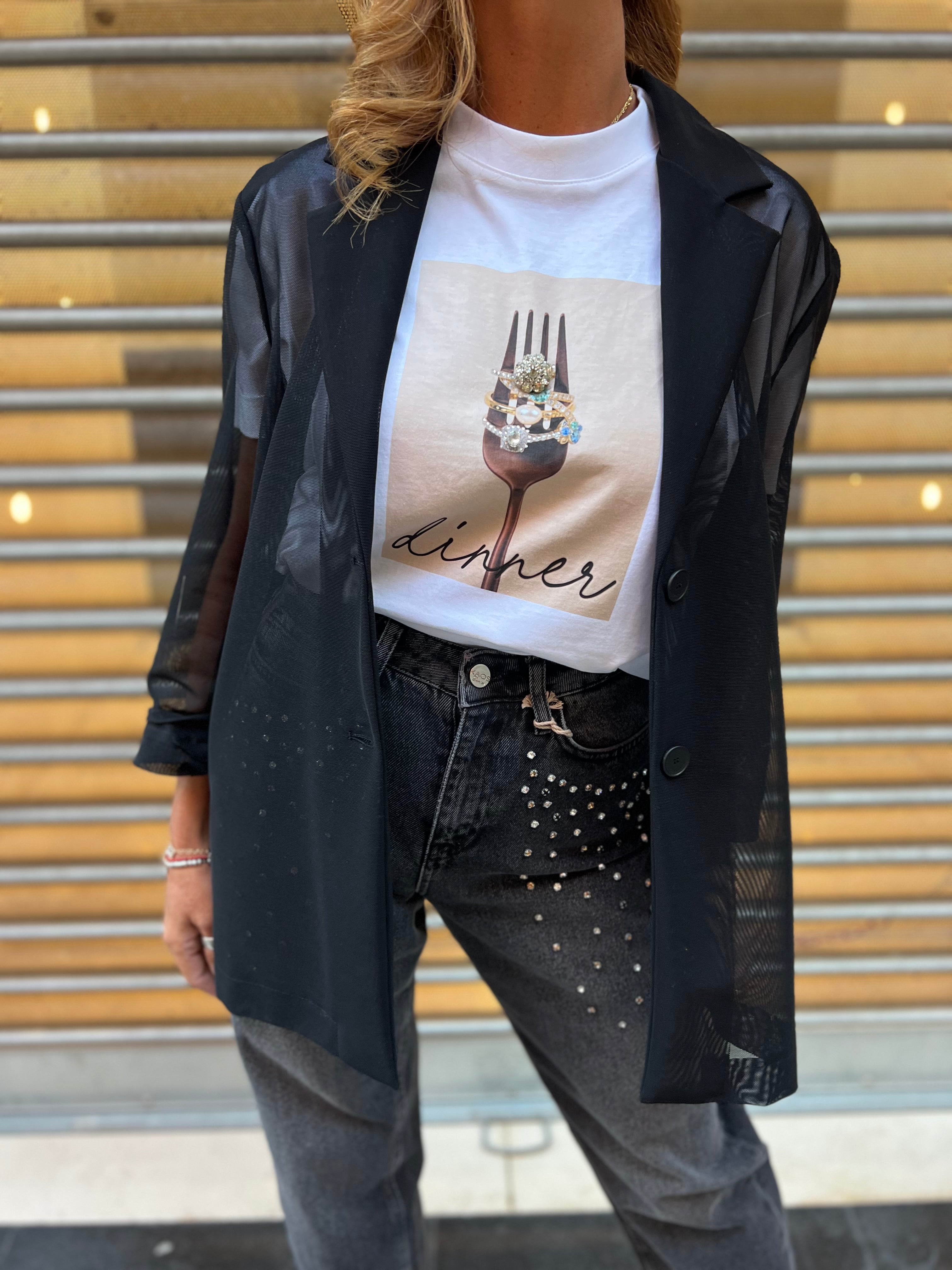 T-Shirt con stampa Imperial