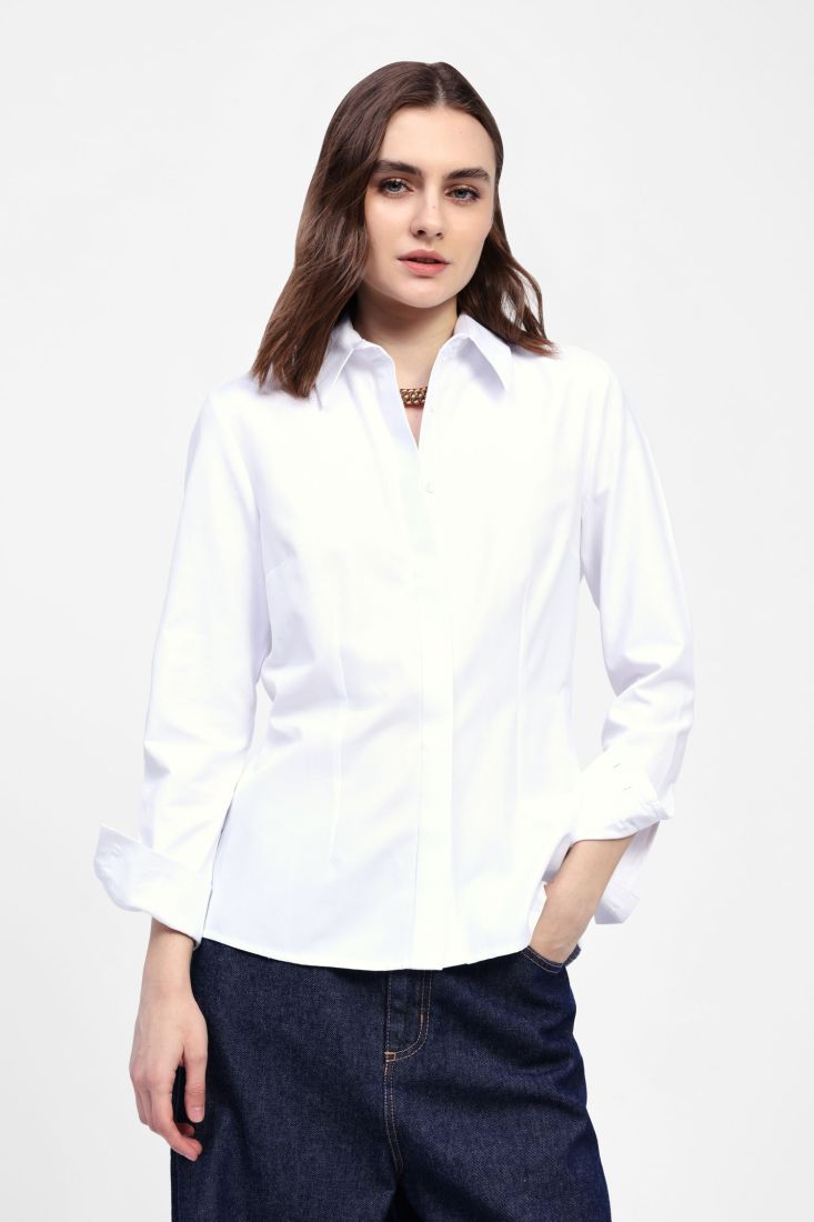Camicia donna colletto classico Dixie