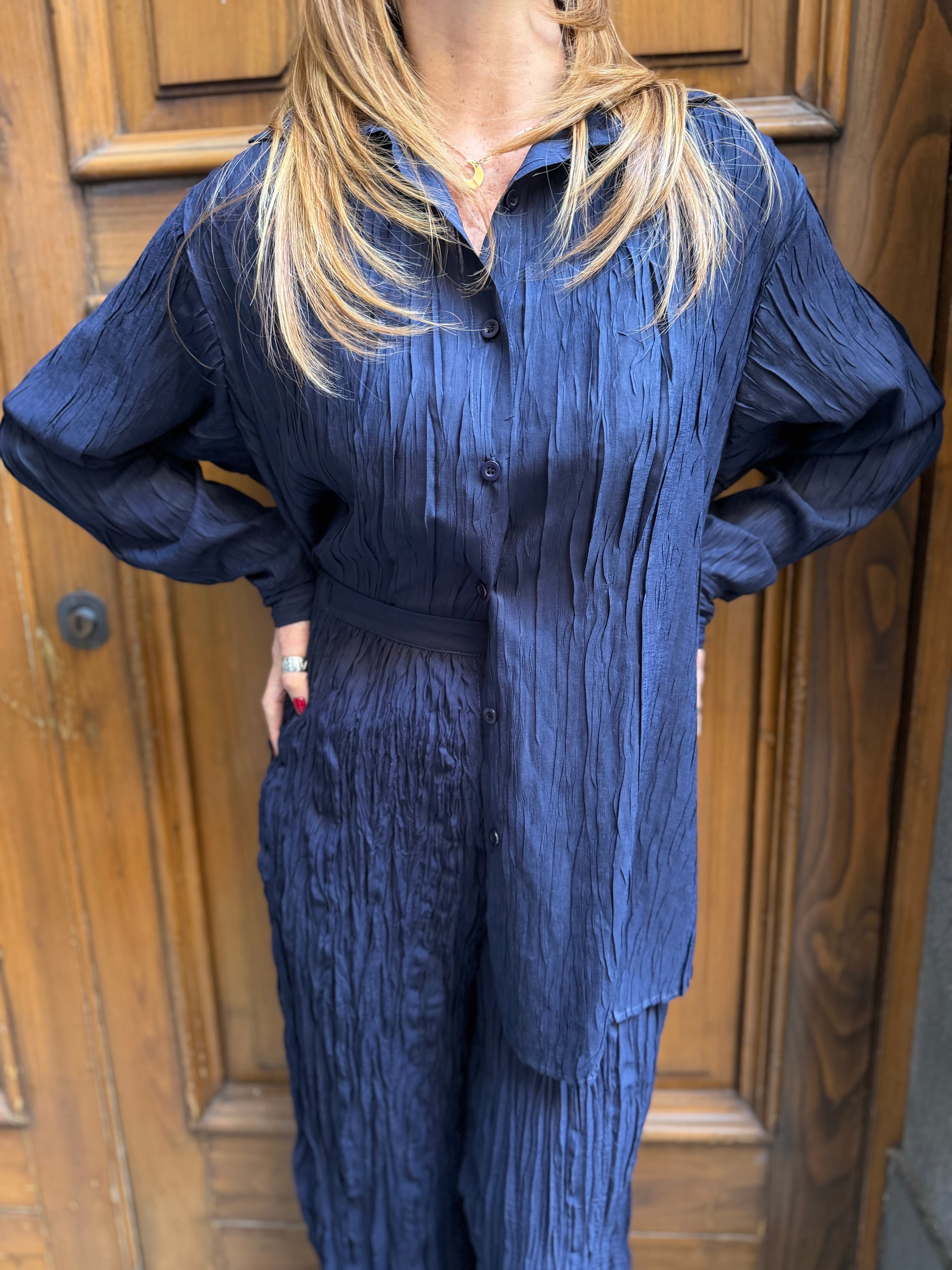 Camicia effetto goffrato Icona