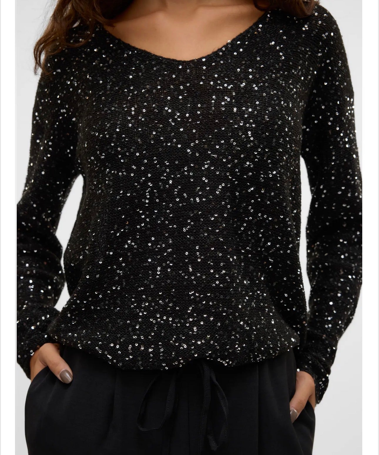 Maglia con paillettes Vero Moda