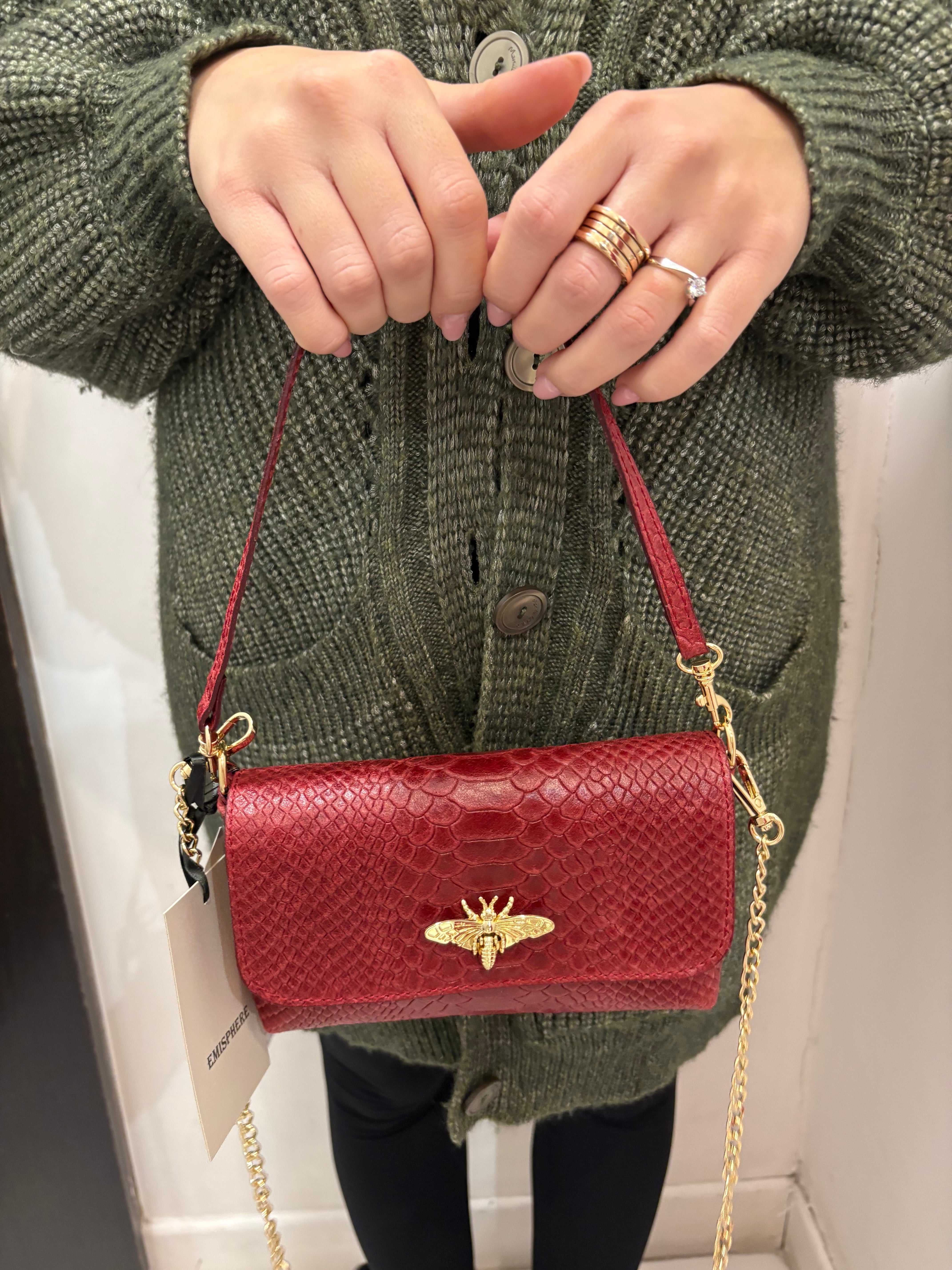 Pochette con ape Emisphere