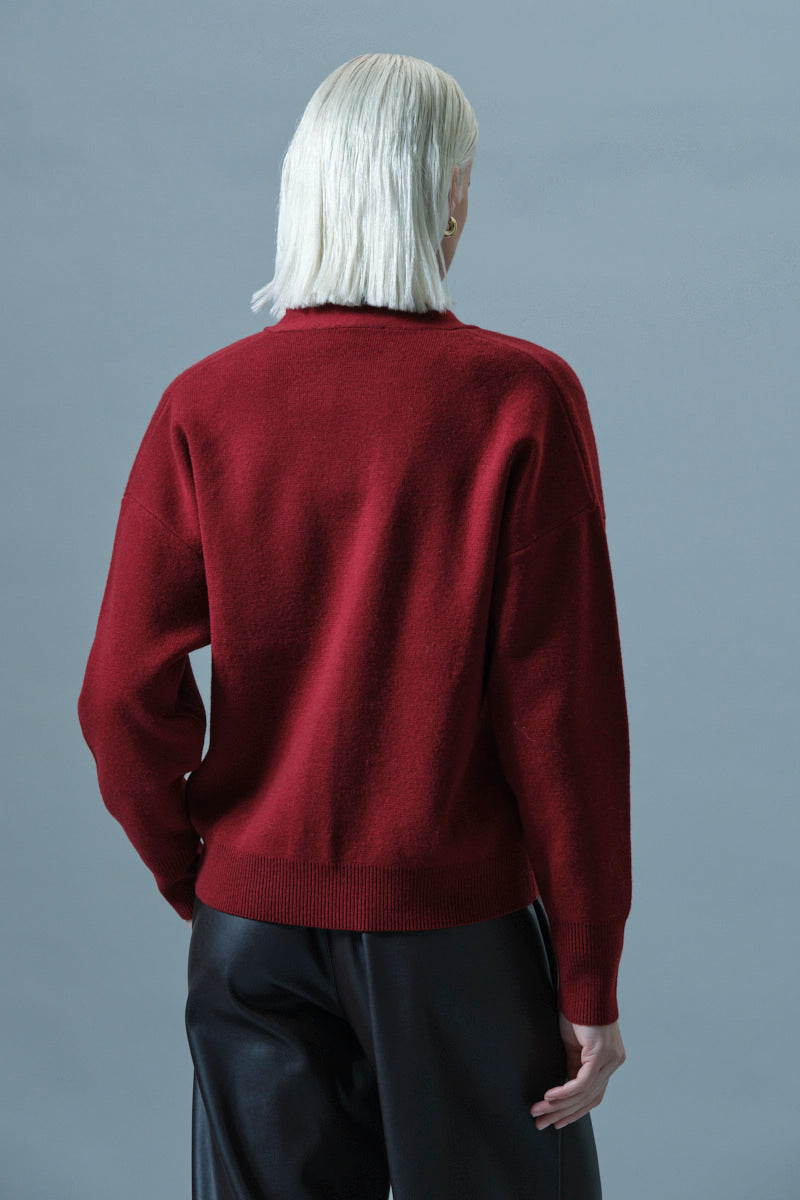 Cardigan misto lana e cashmere Icona