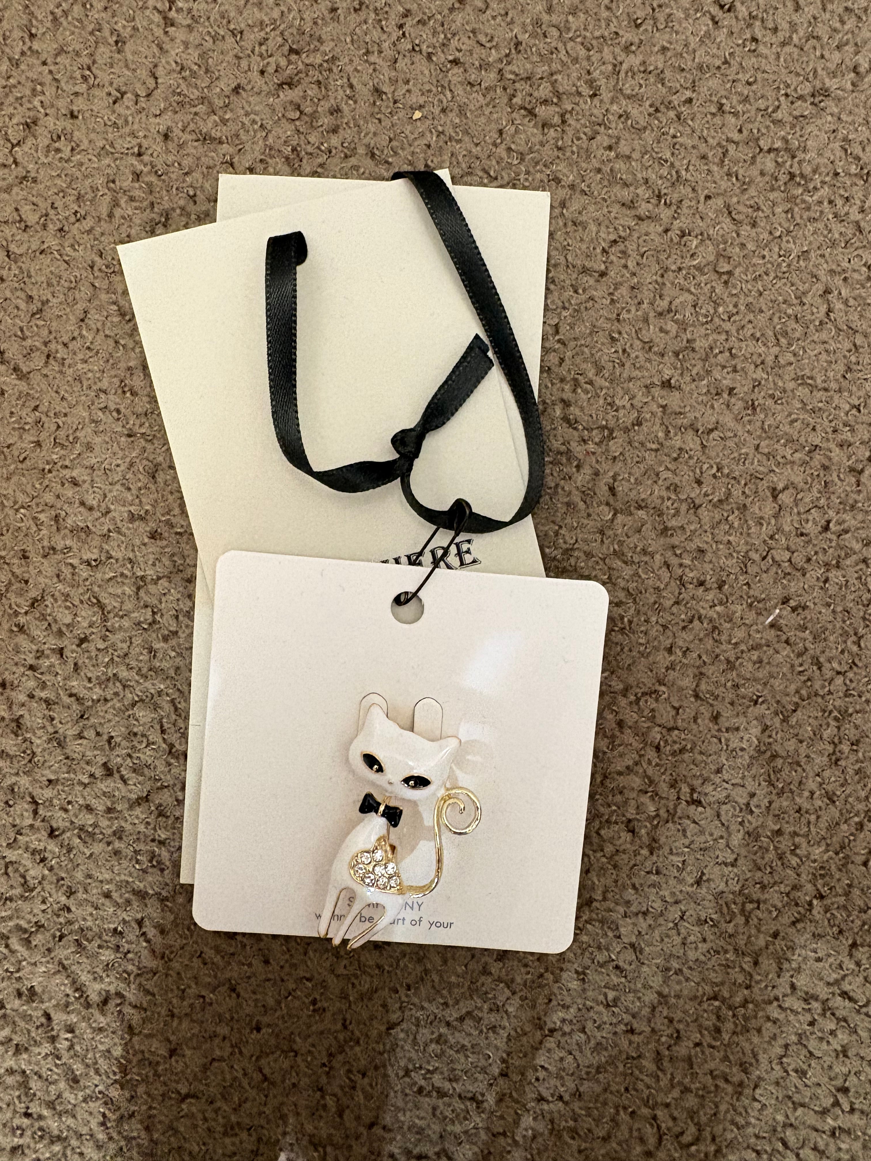 Spilla gatto Emisphere