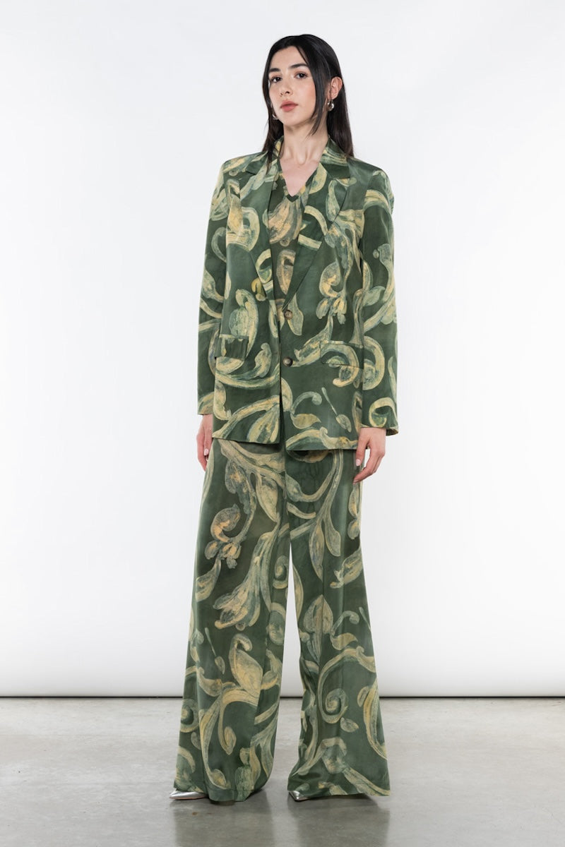 Giacca stampata monopetto Kaos Donna