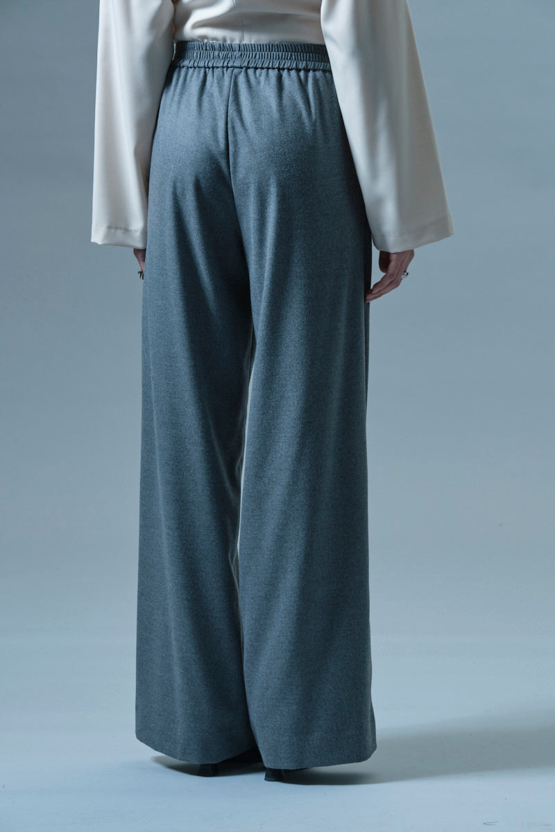 Pantalone ampio con vita elasticizzata Icona