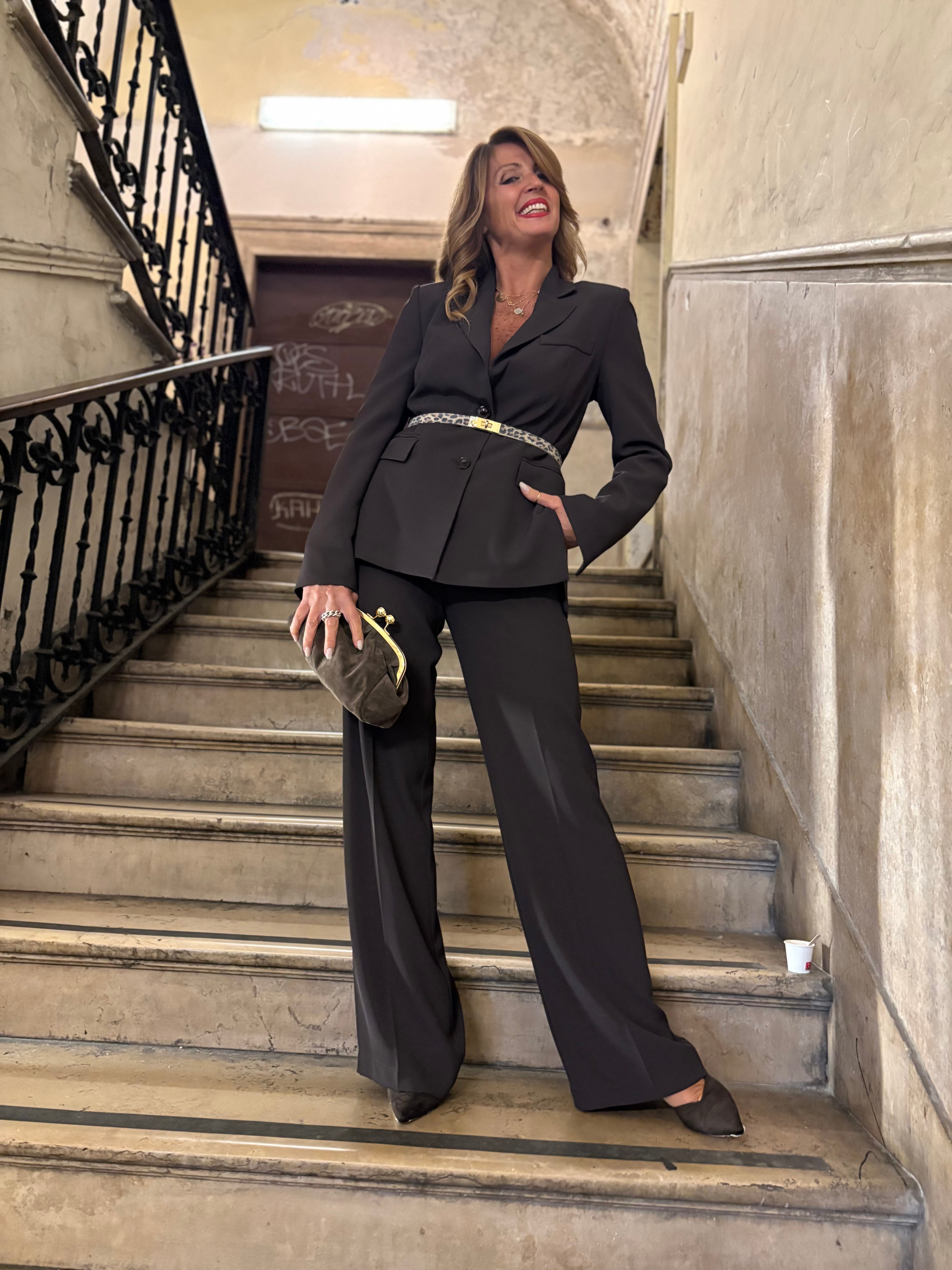 Giacca monopetto fluida Imperial