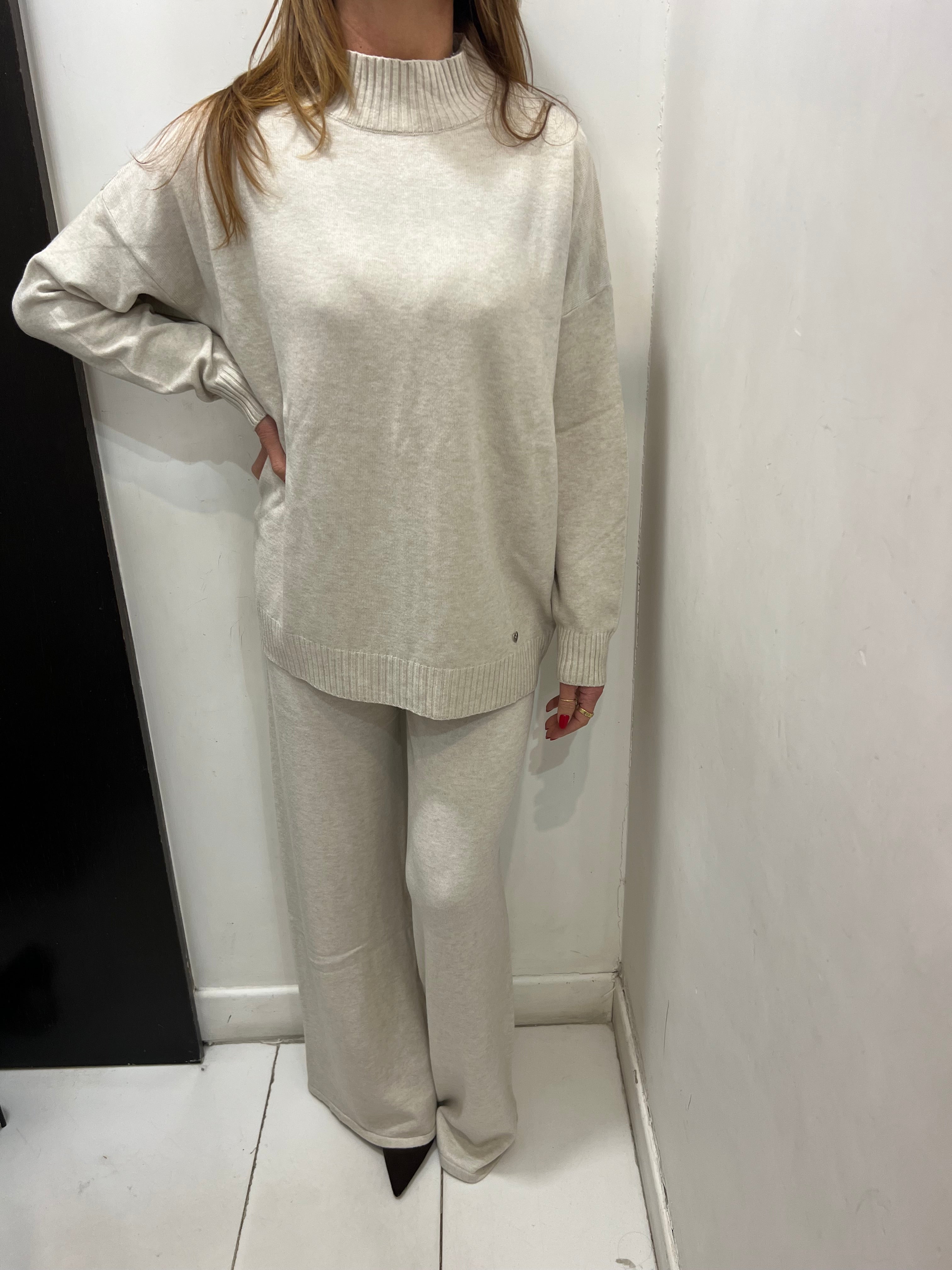 Coordinato in maglia Please