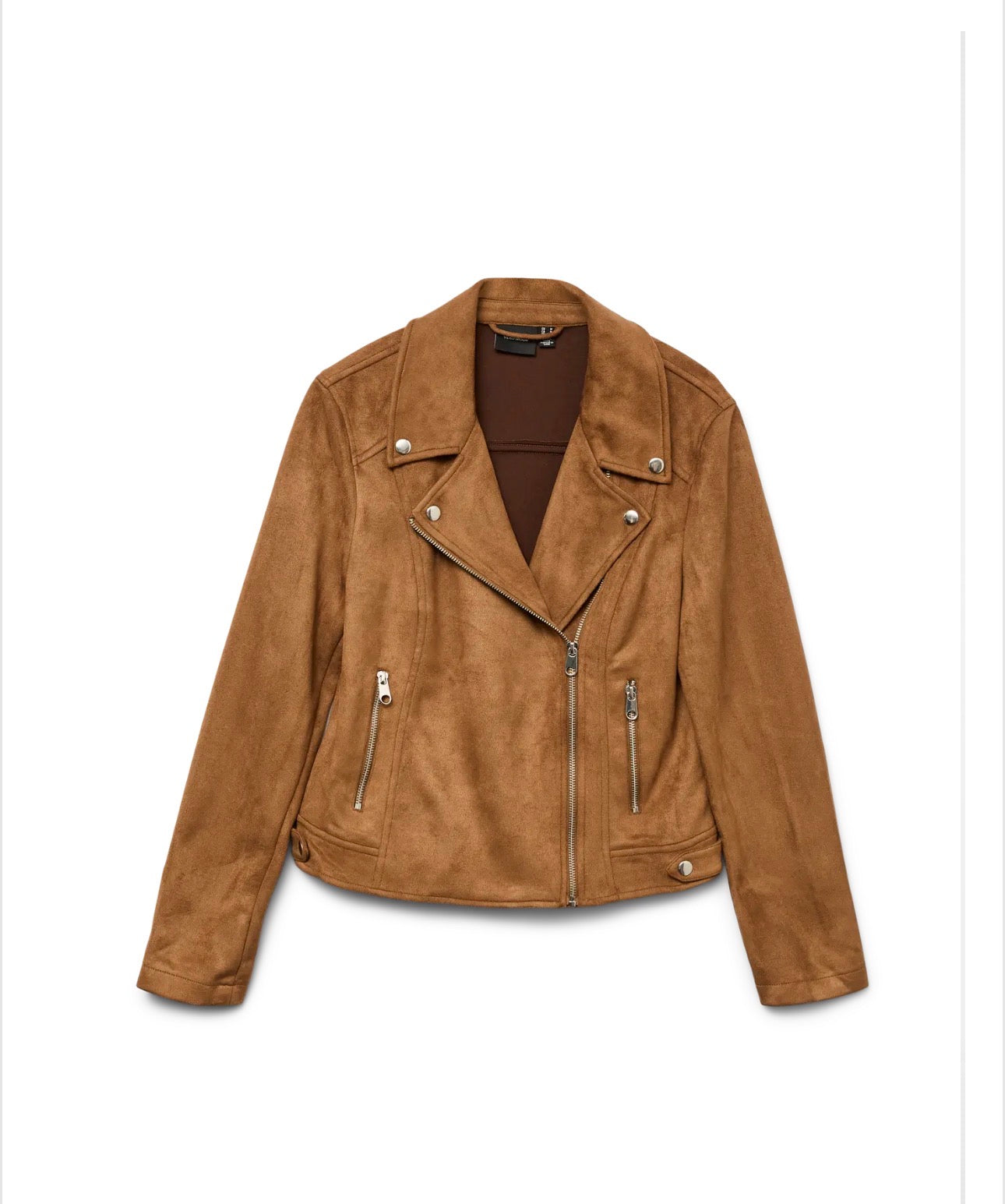 Biker in eco daino Vero Moda