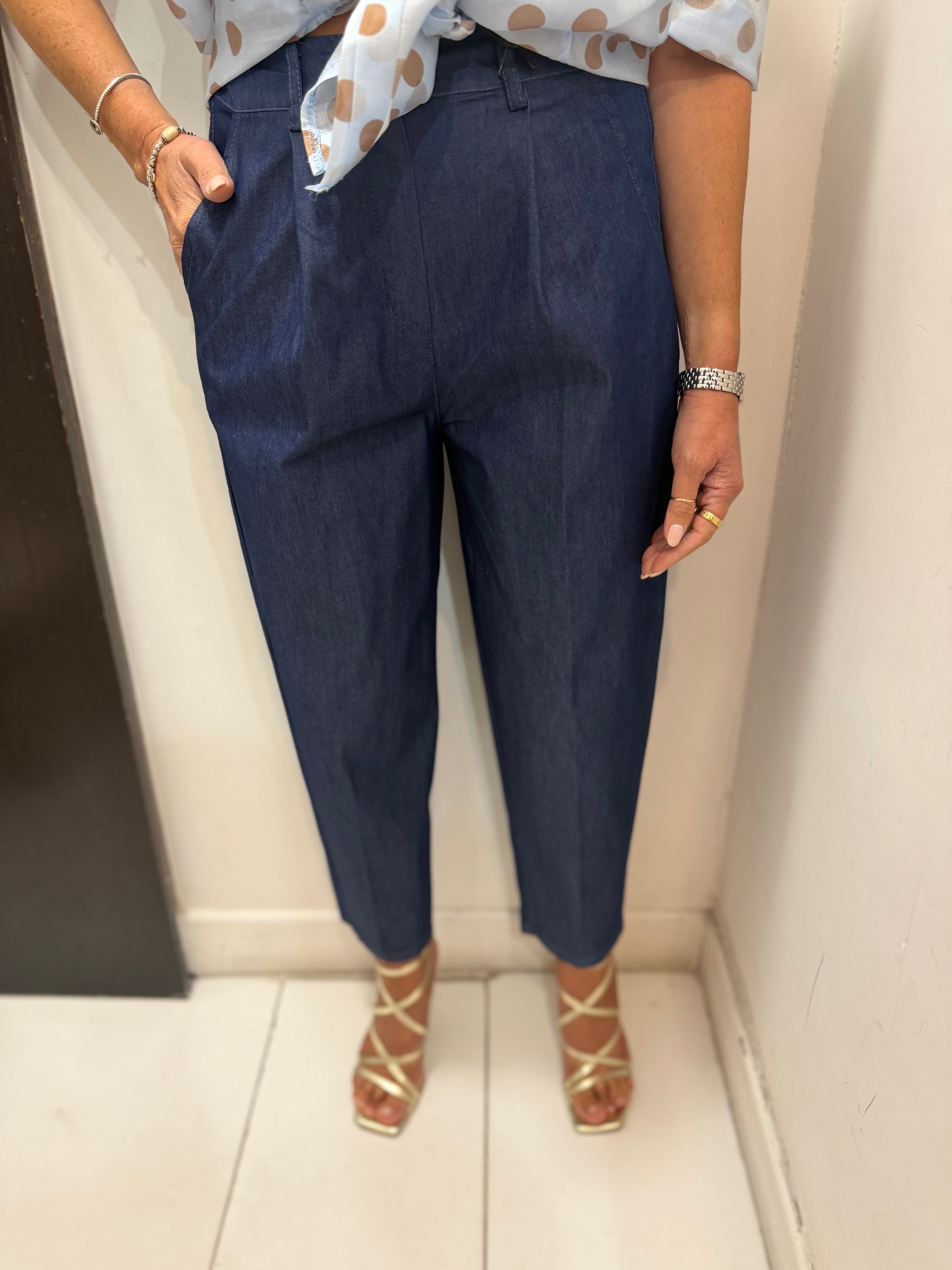 Jeans balloon chambray Emisphere