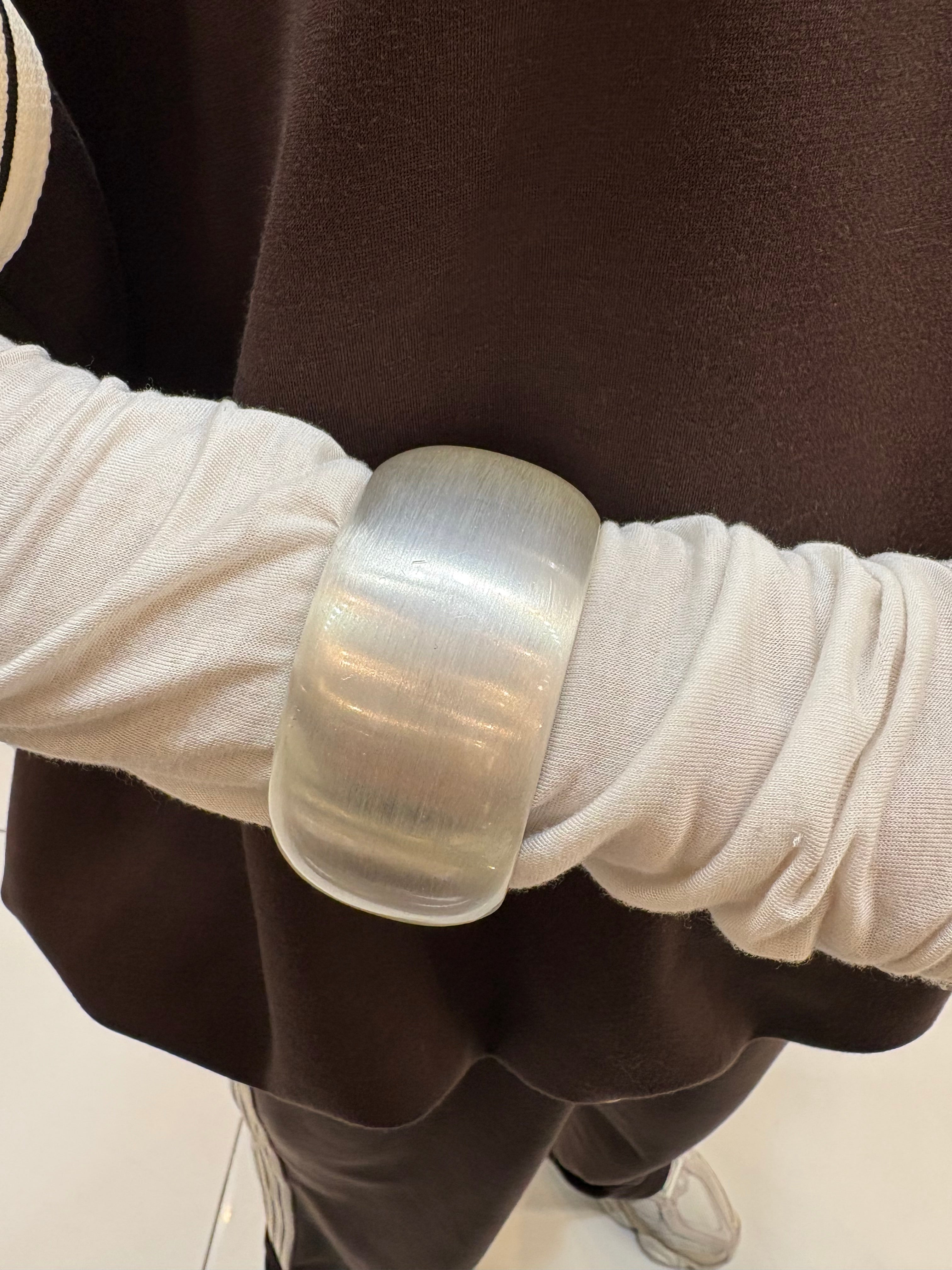 Bracciale satinato Emisphere