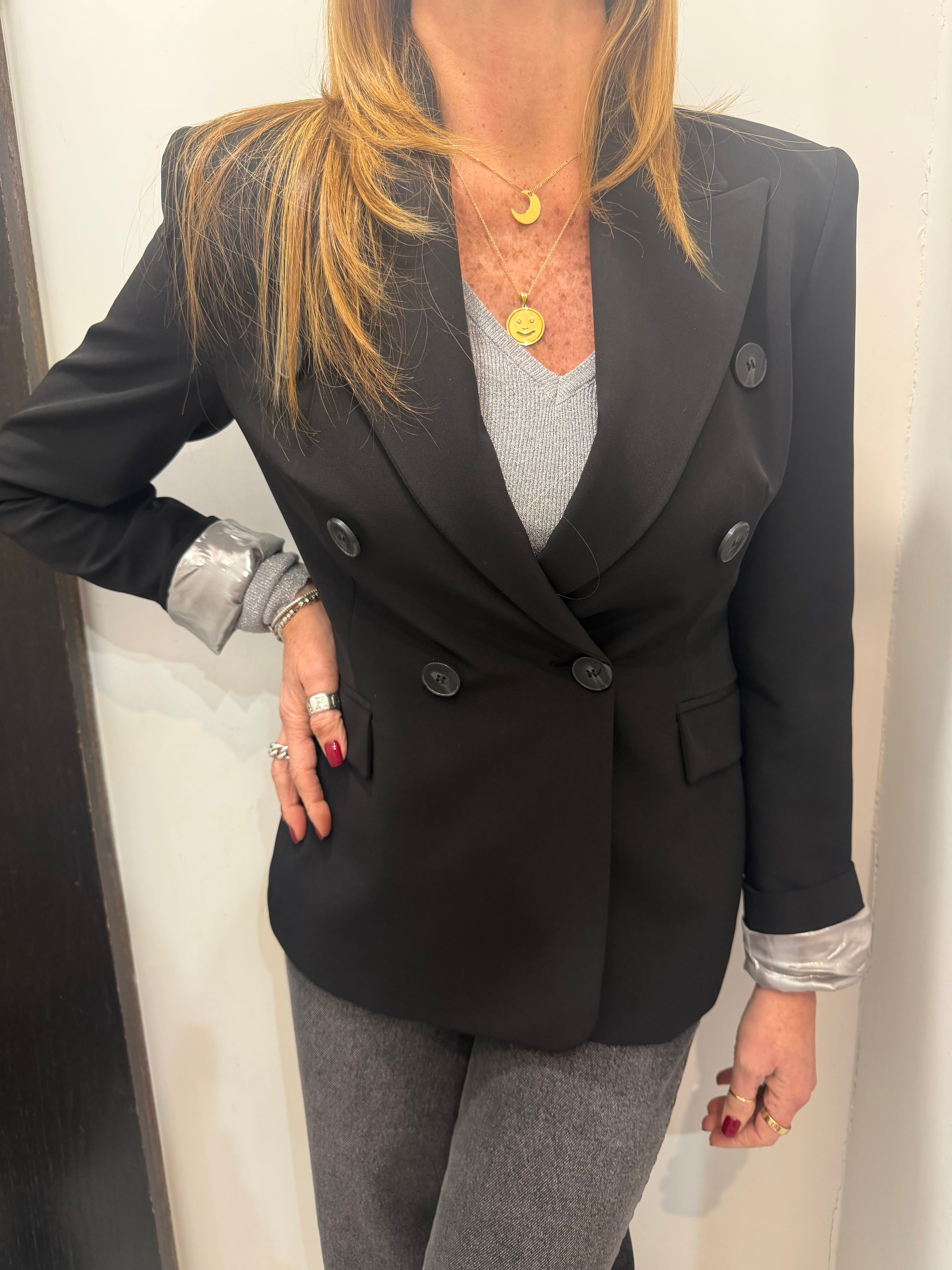 Giacca doppiopetto Hanita