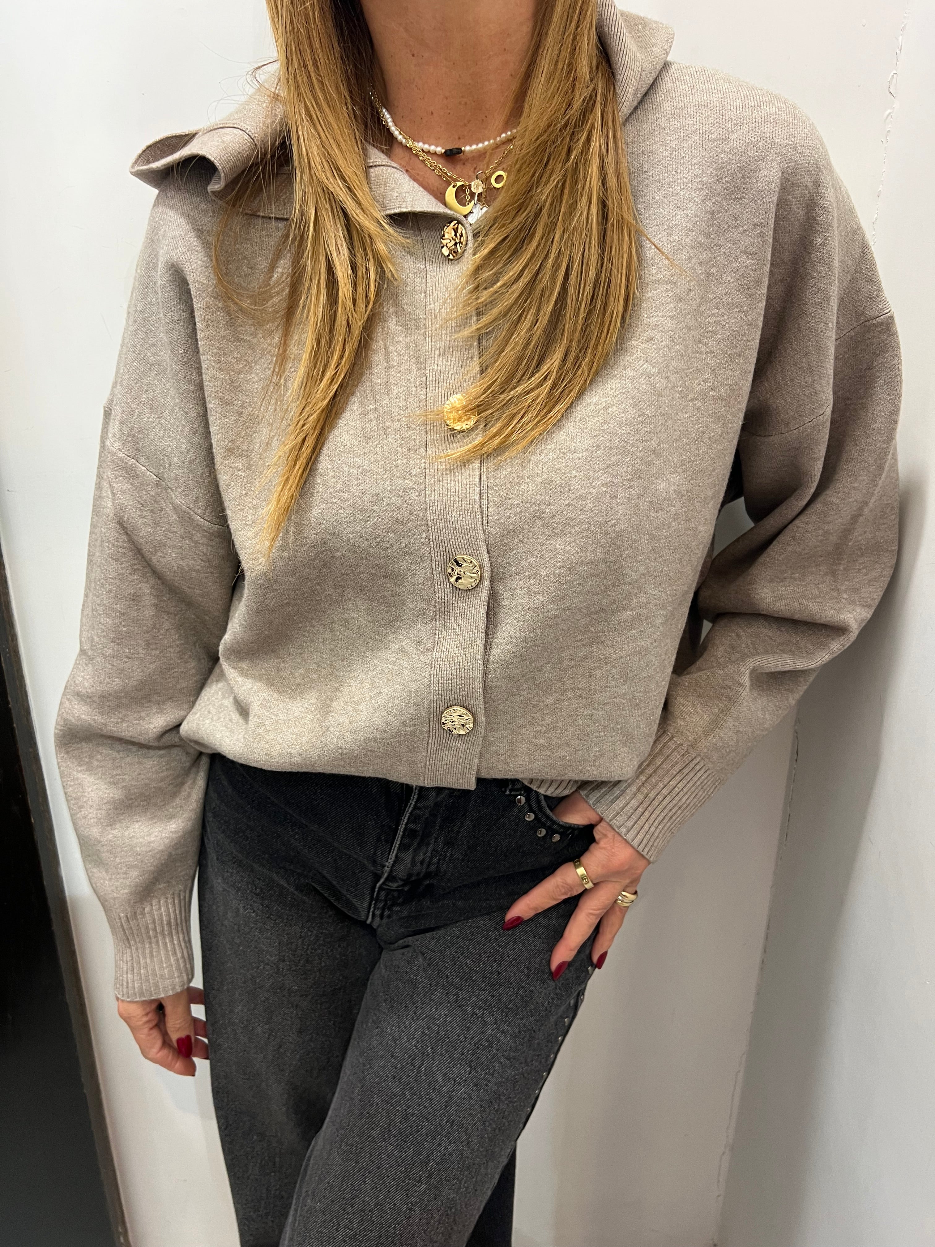 Cardigan soft hoodie Emisphere