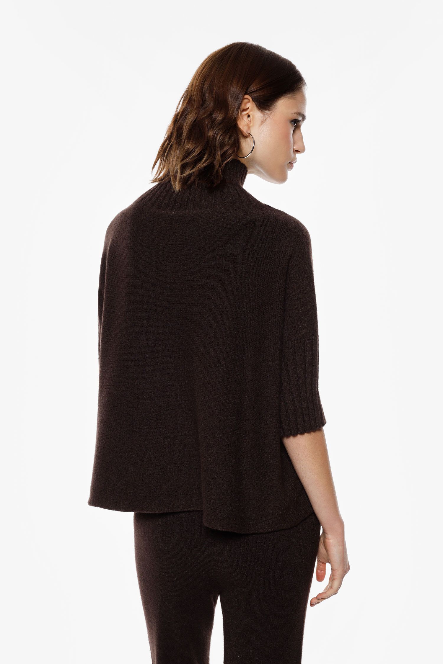 Maglione turtleneck maniche a mezzo braccio Imperial