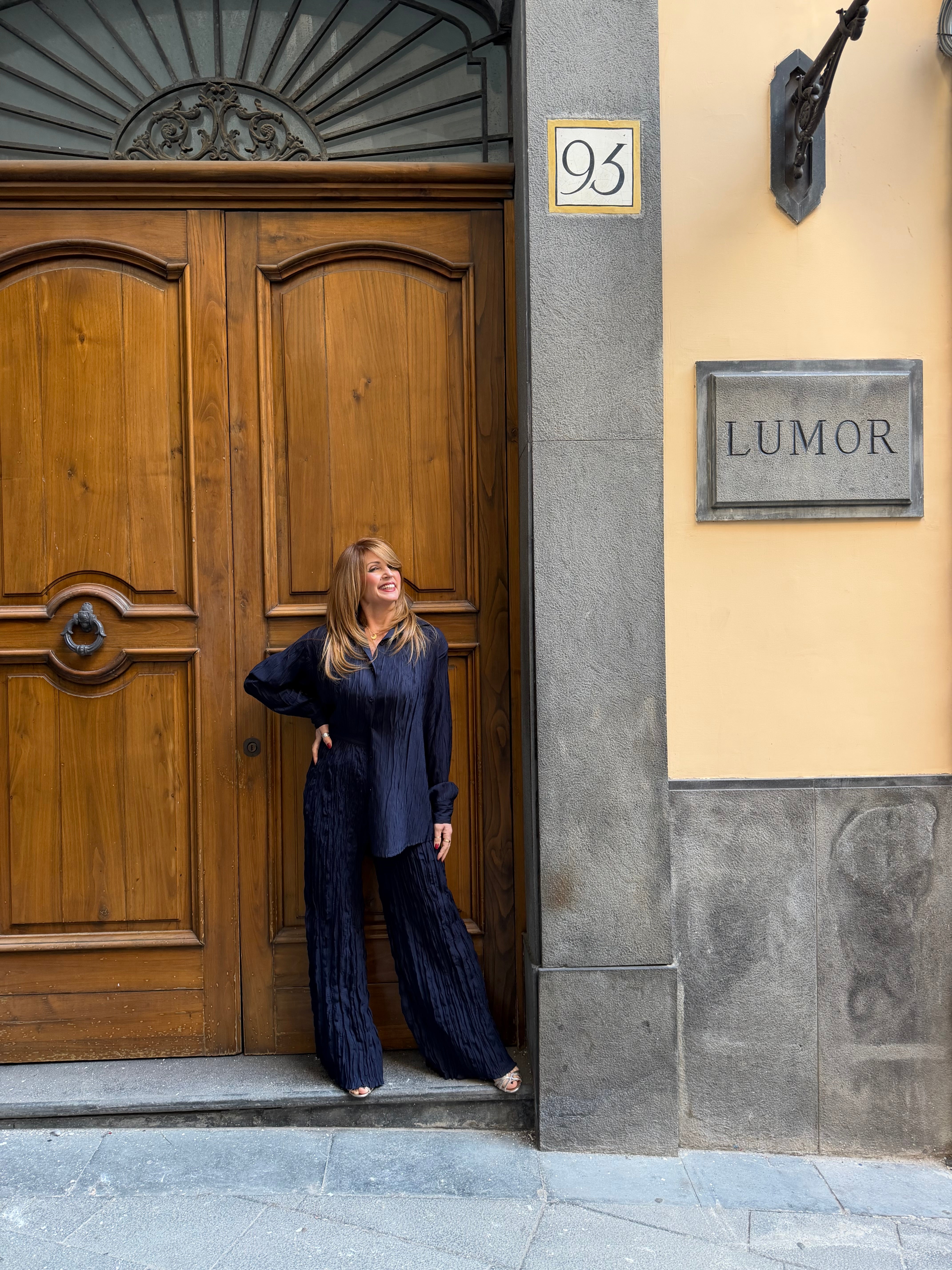 Pantalone effetto goffrato Icona