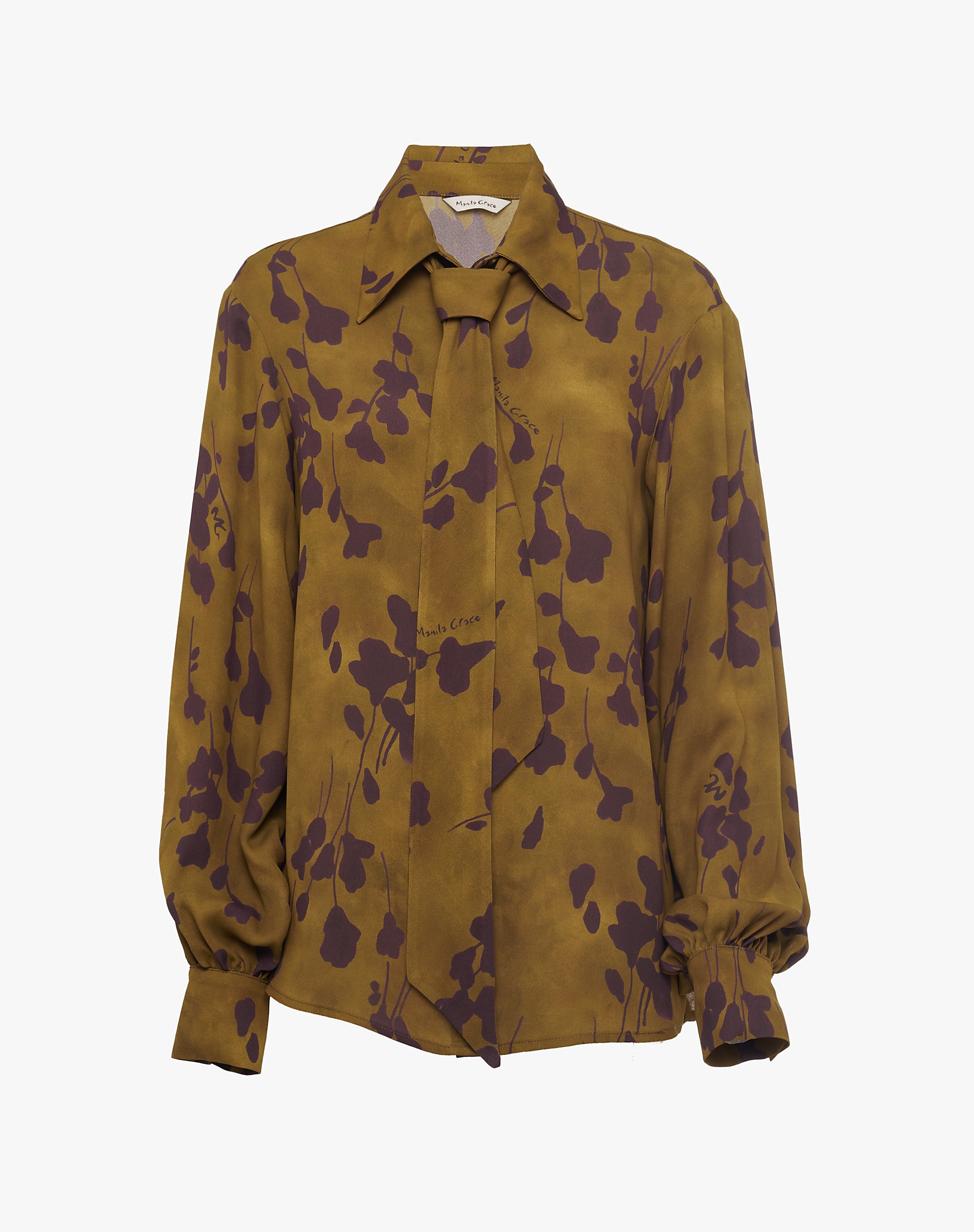 Camicia stampa fiore Manila Grace