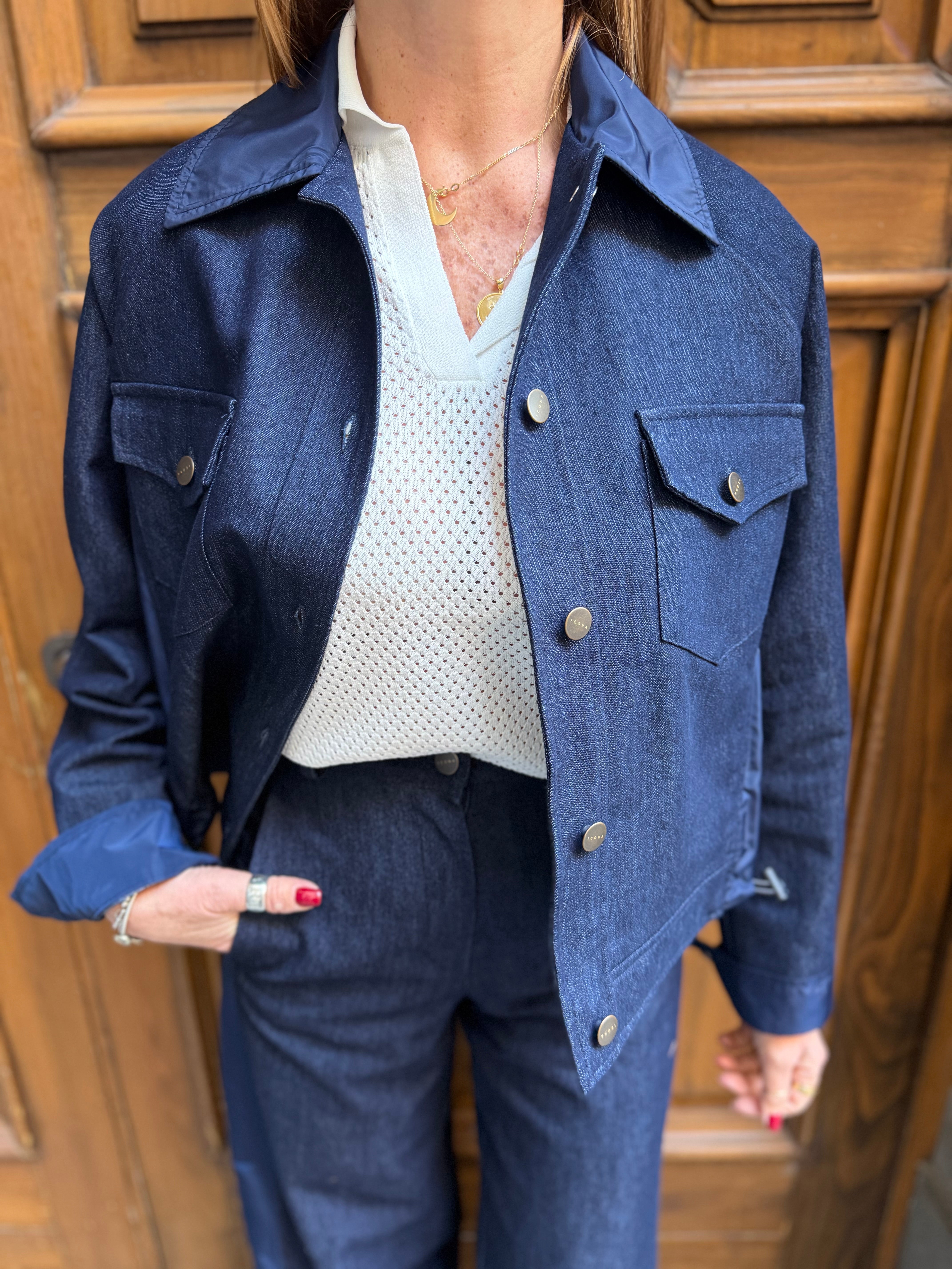 Giubbotto denim Icona
