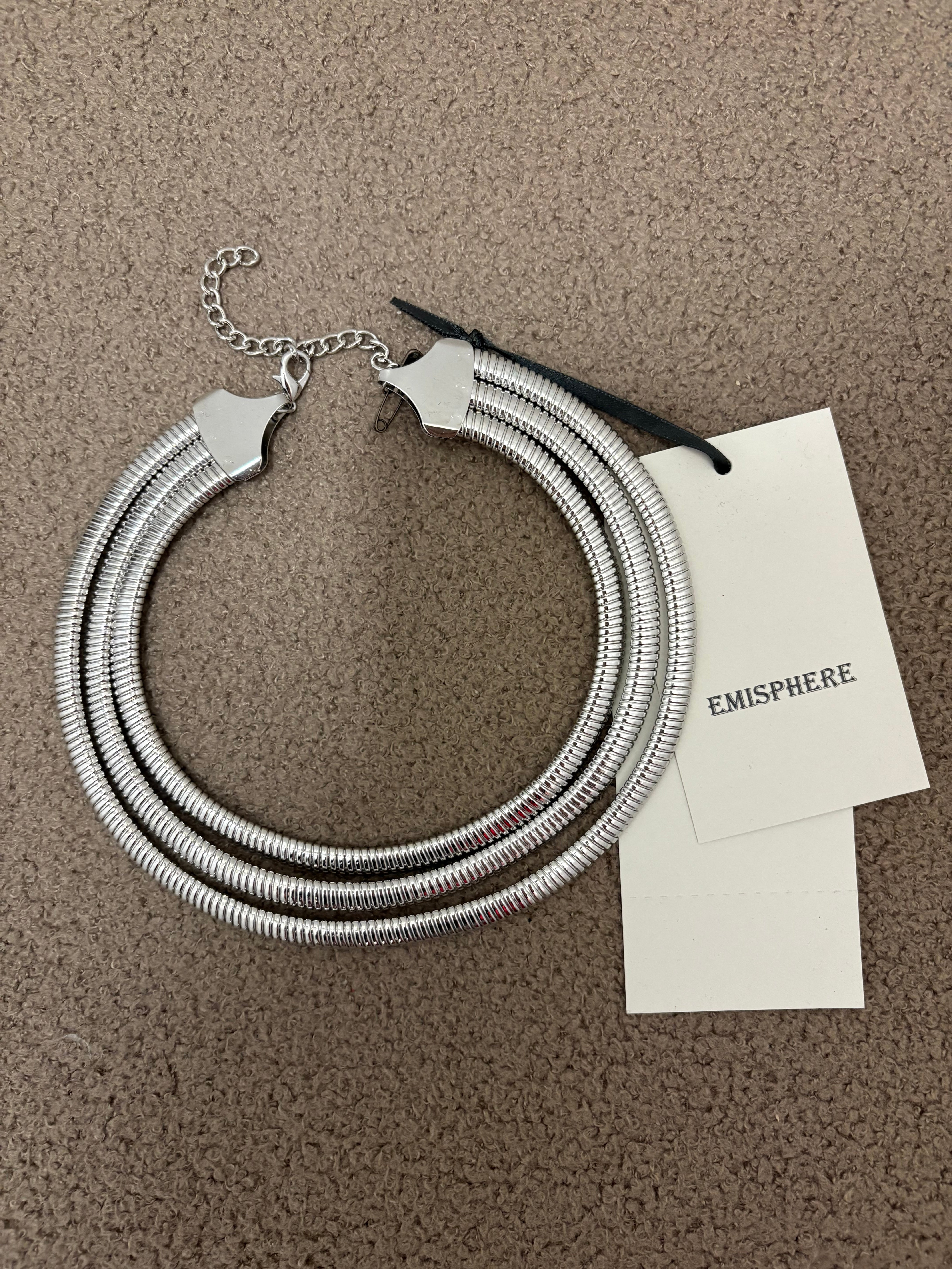 Collana multistrato Emisphere