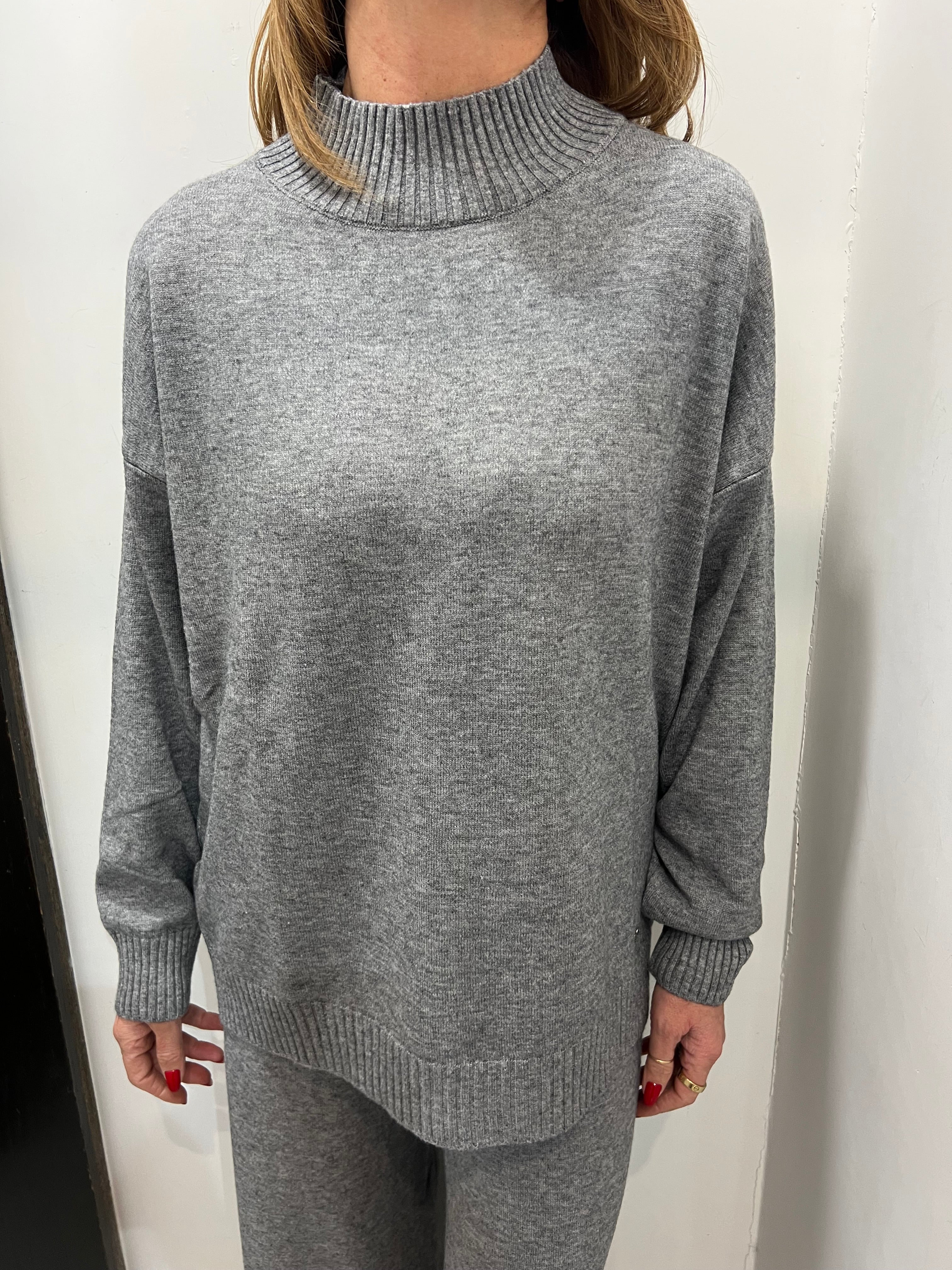 Coordinato in maglia Please