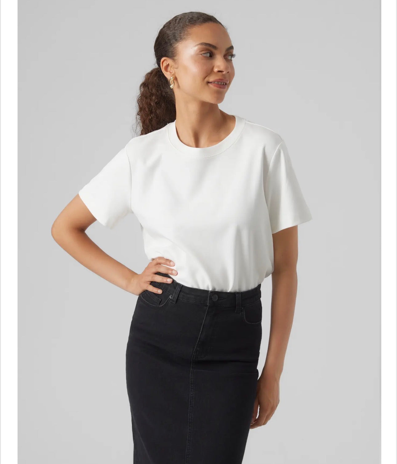 T-shirt girocollo Veromoda