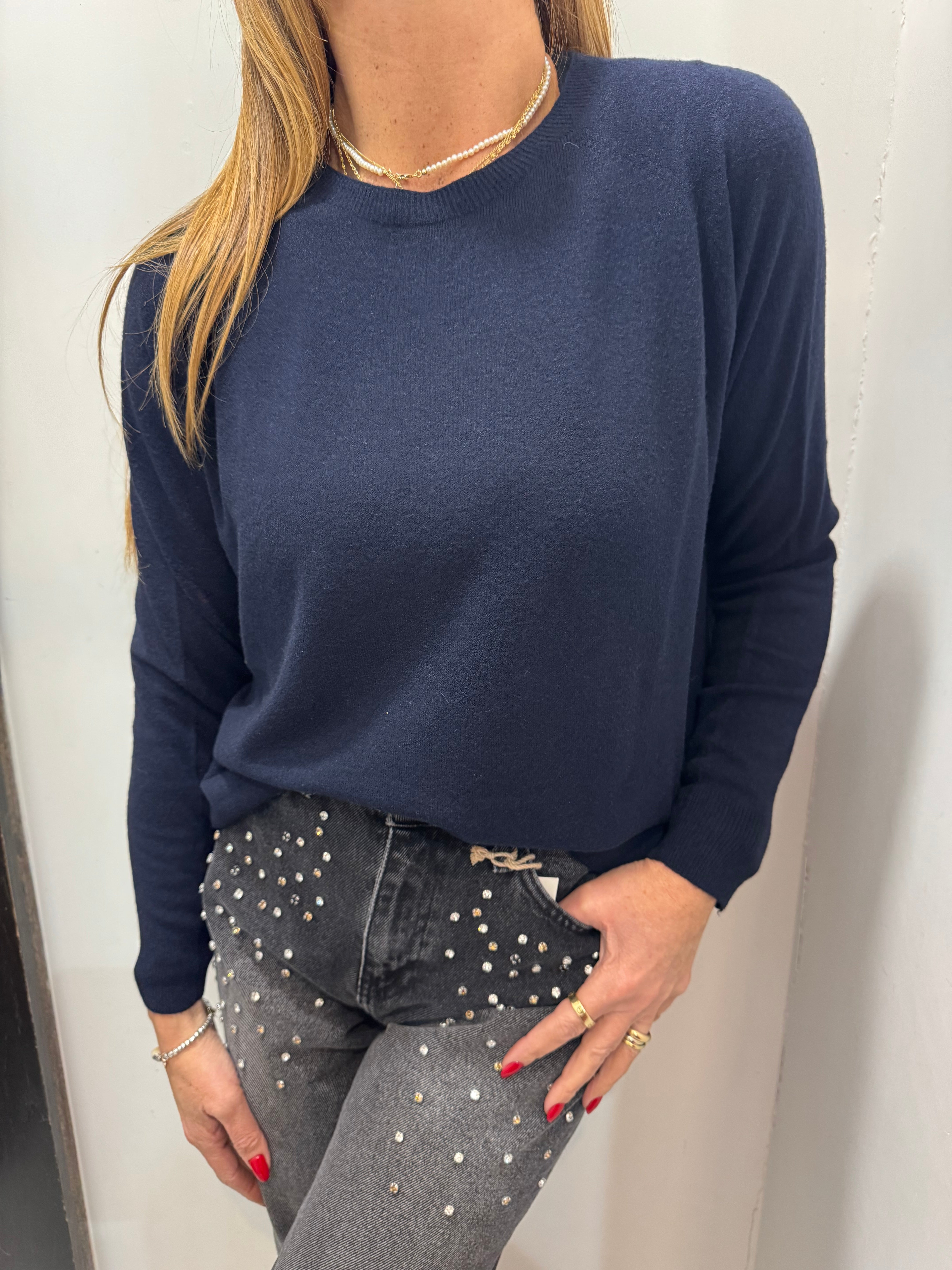 Maglia girocollo in viscosa Angela Davis