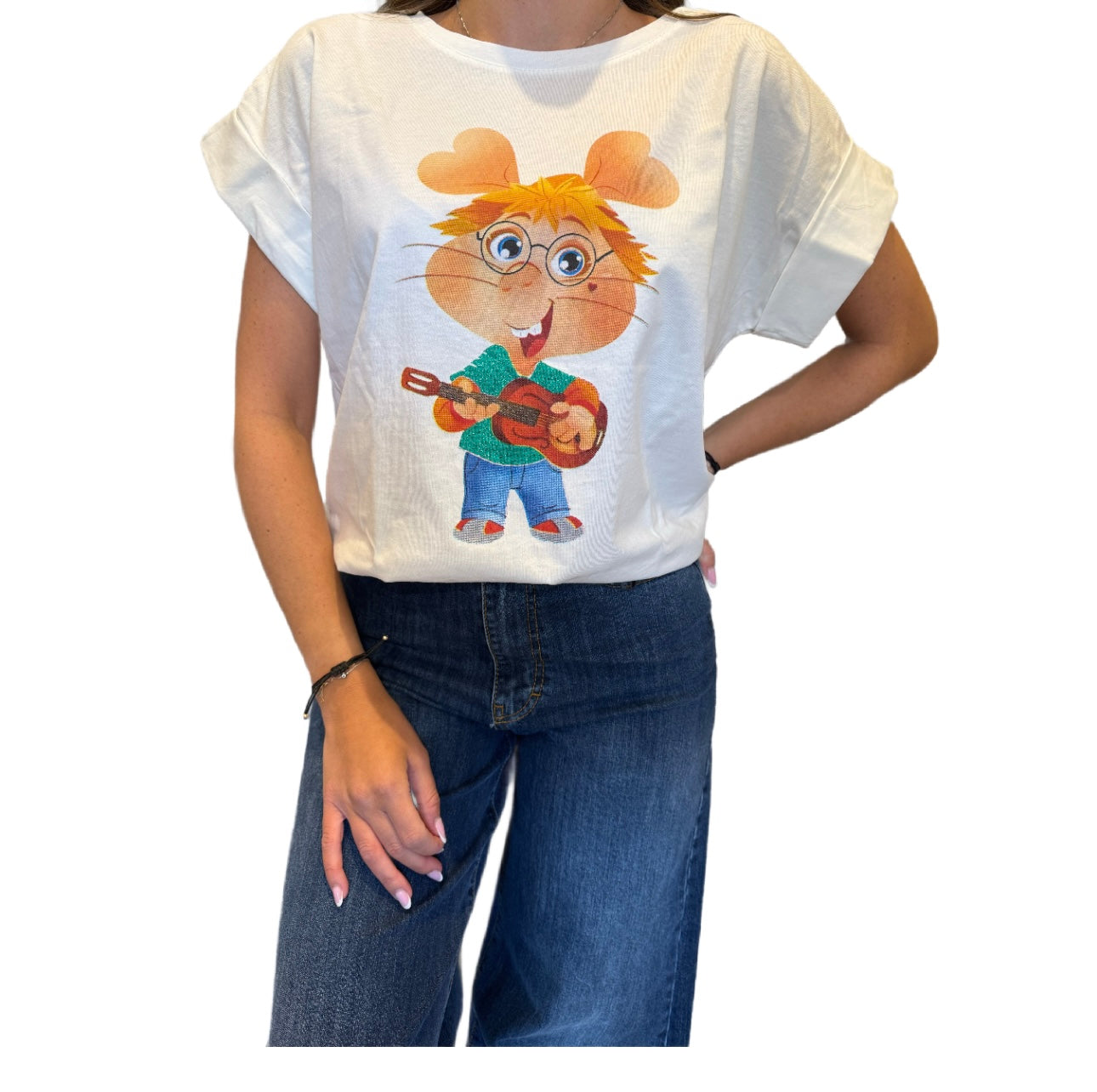 T-shirt con stampe Emisphere