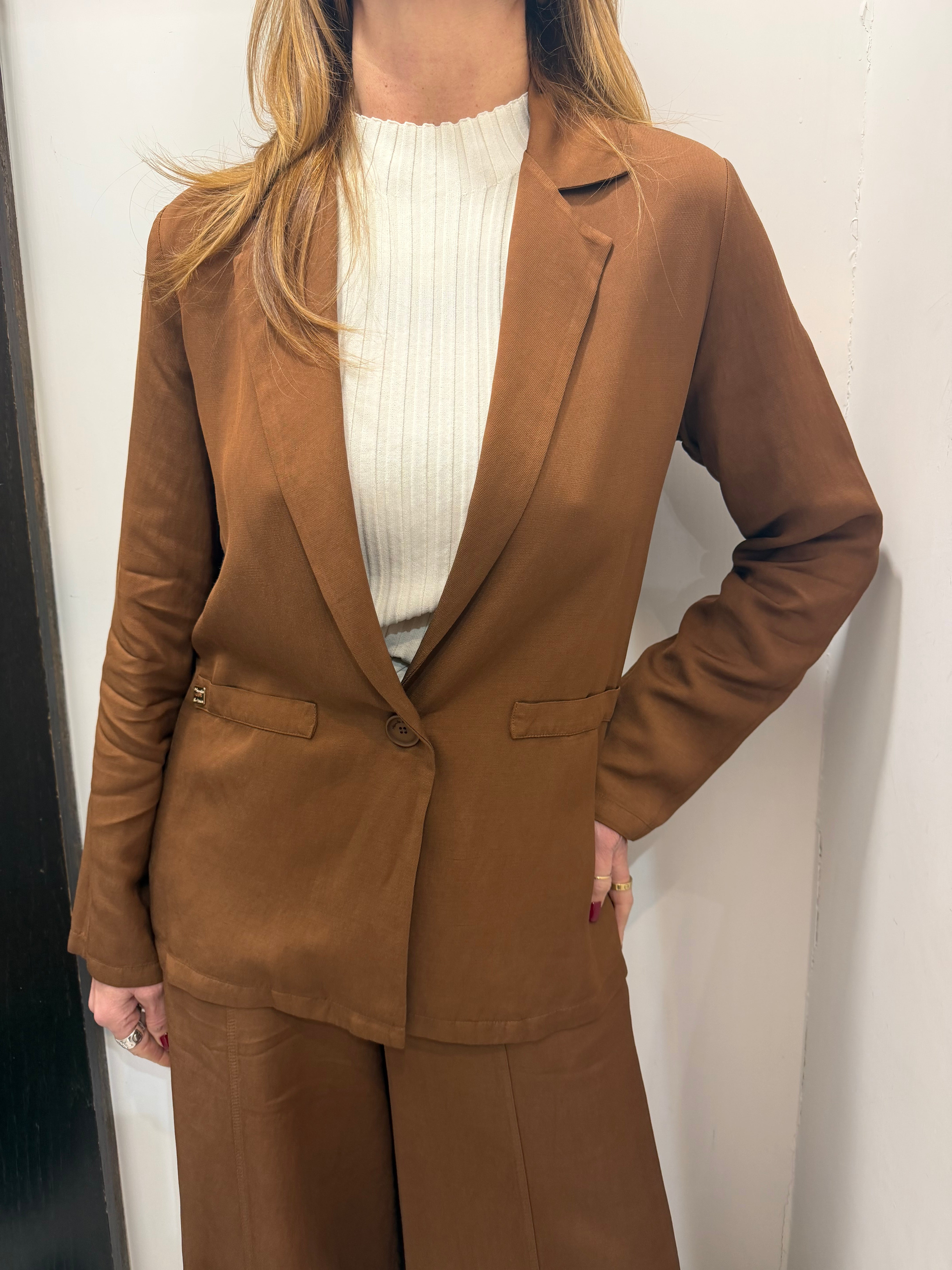 Giacca monopetto Manila Grace