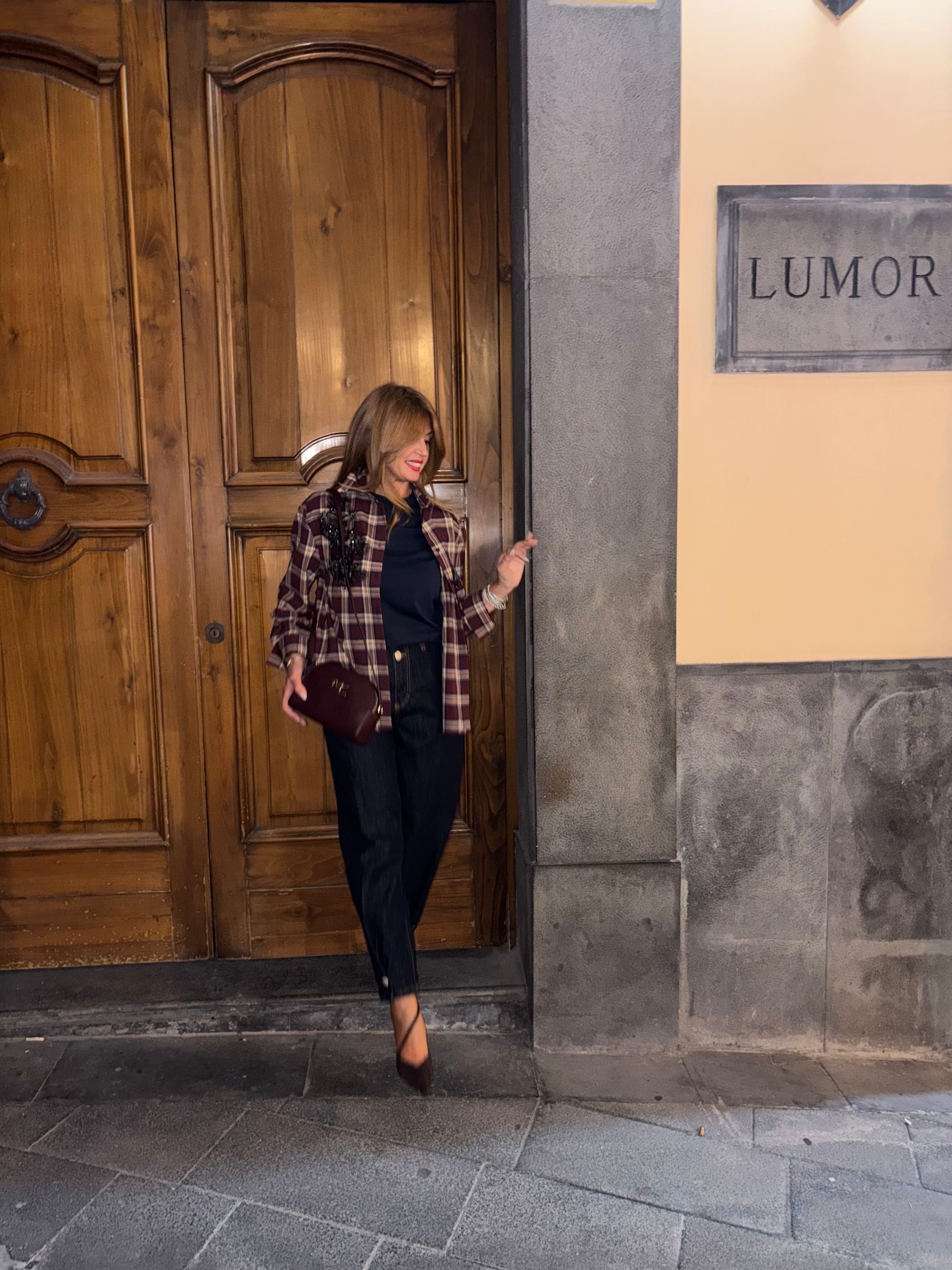 Camicia in check Imperial