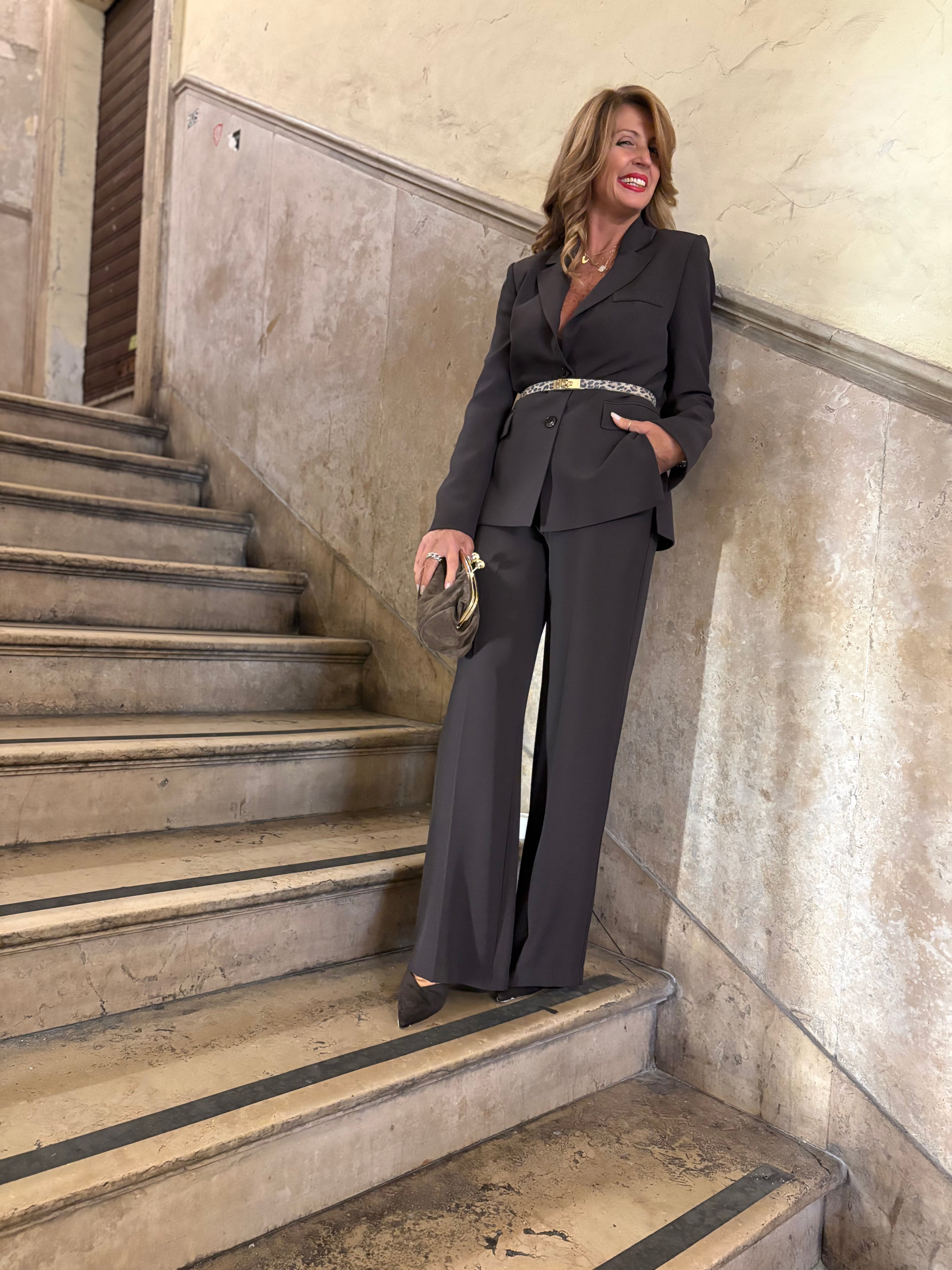 Giacca monopetto fluida Imperial