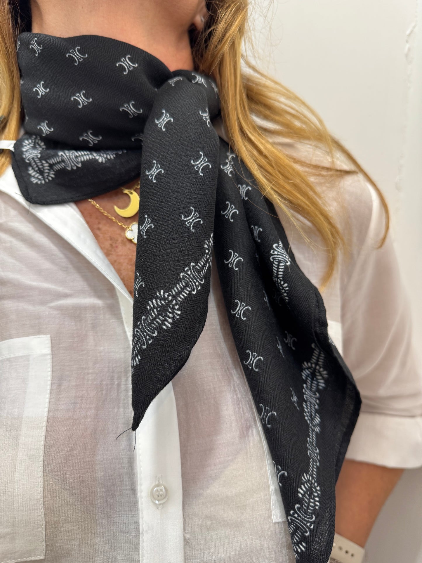 Velvet Scarf stampato