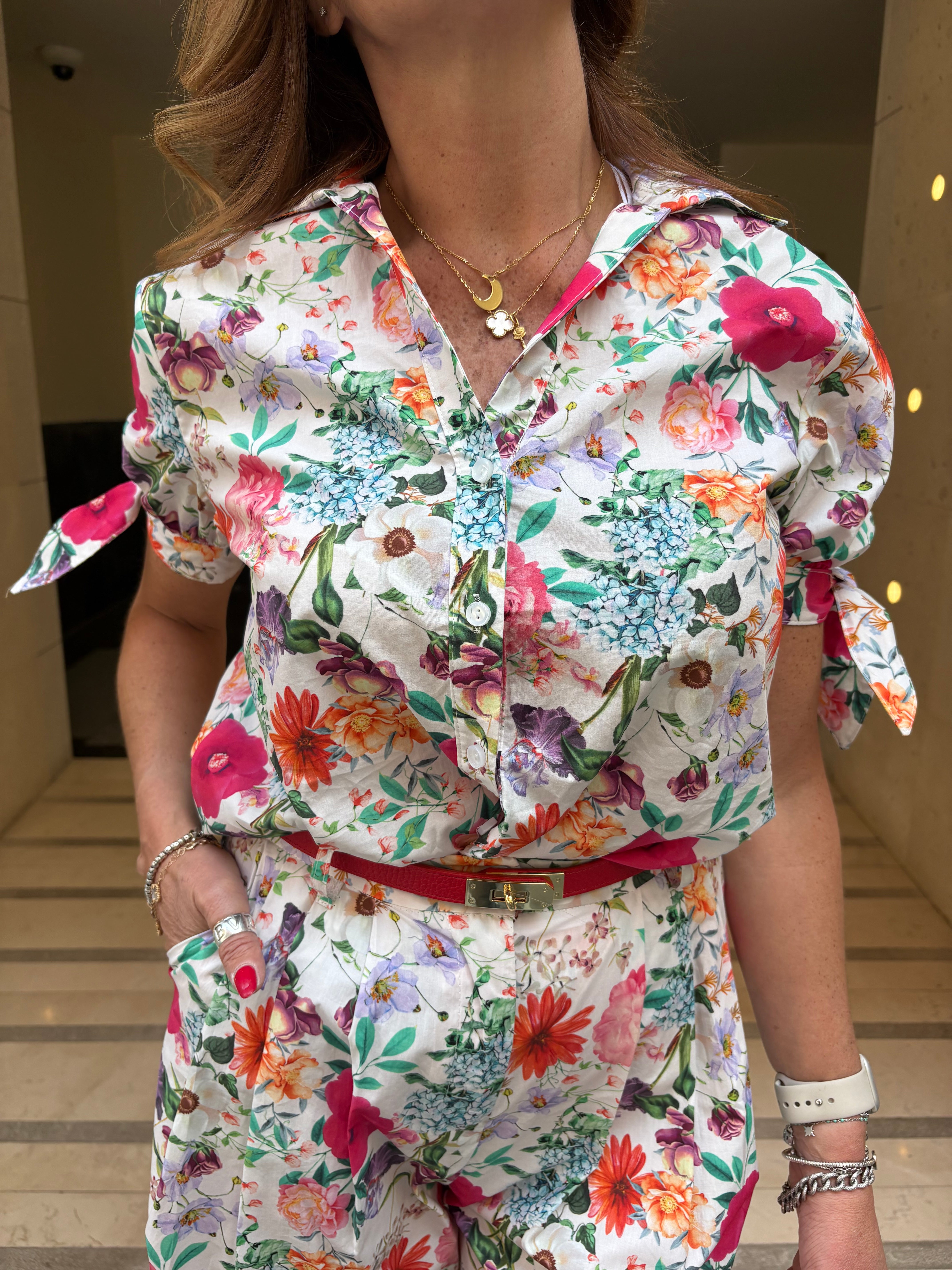 Camicia "Sole&Fiori" Imperial