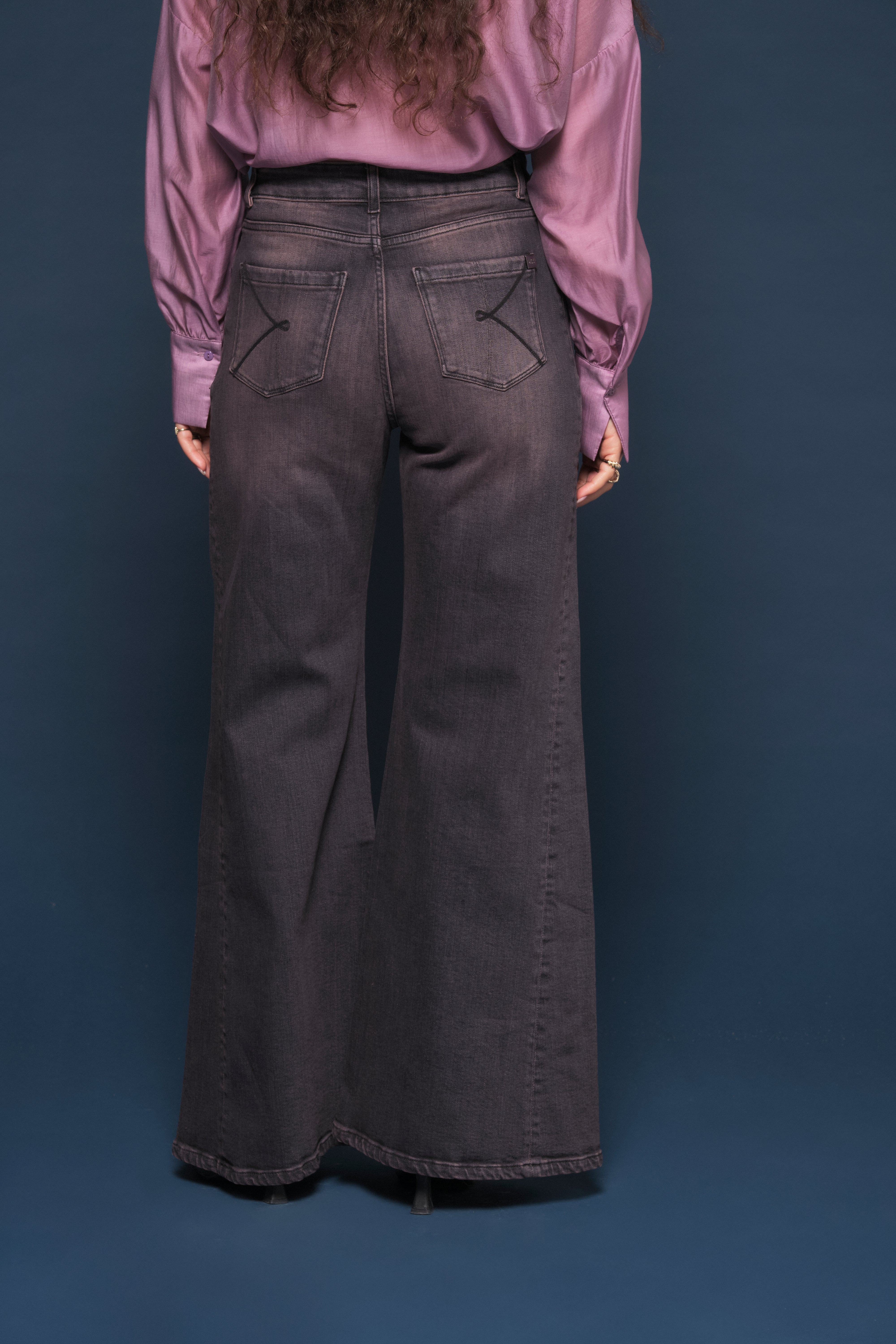 Jeans wide leg Kaos Denim