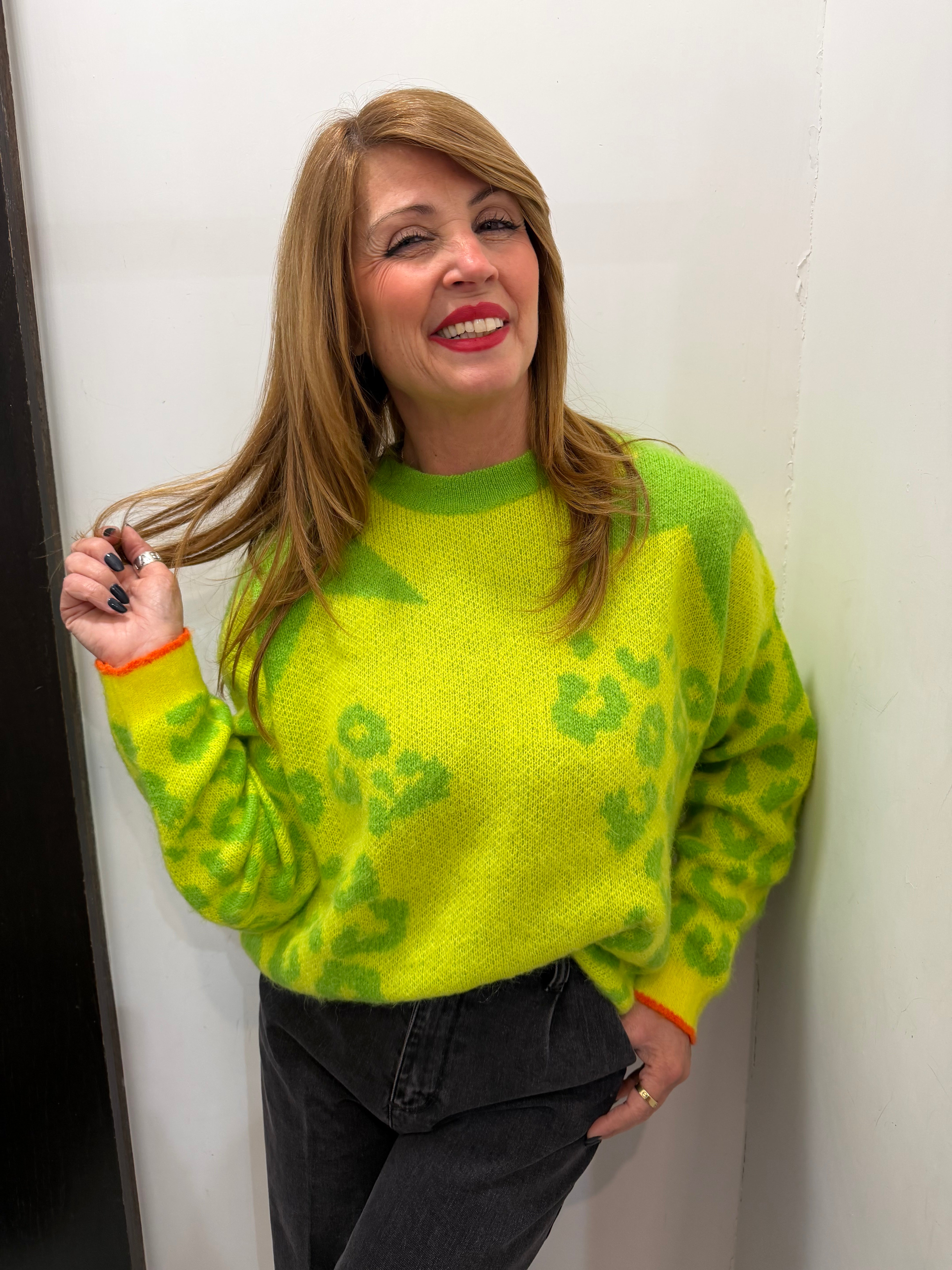 Maglia animalier Kaos Jeans