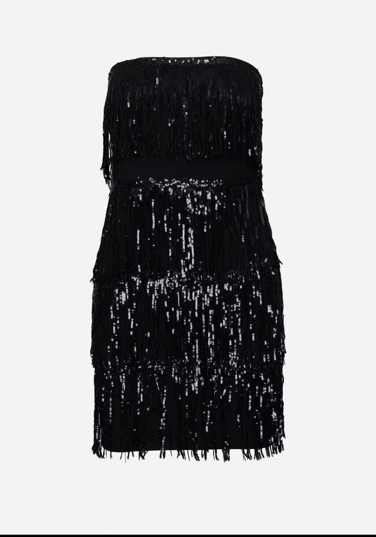 Abito a fascia in paillettes Emisphere